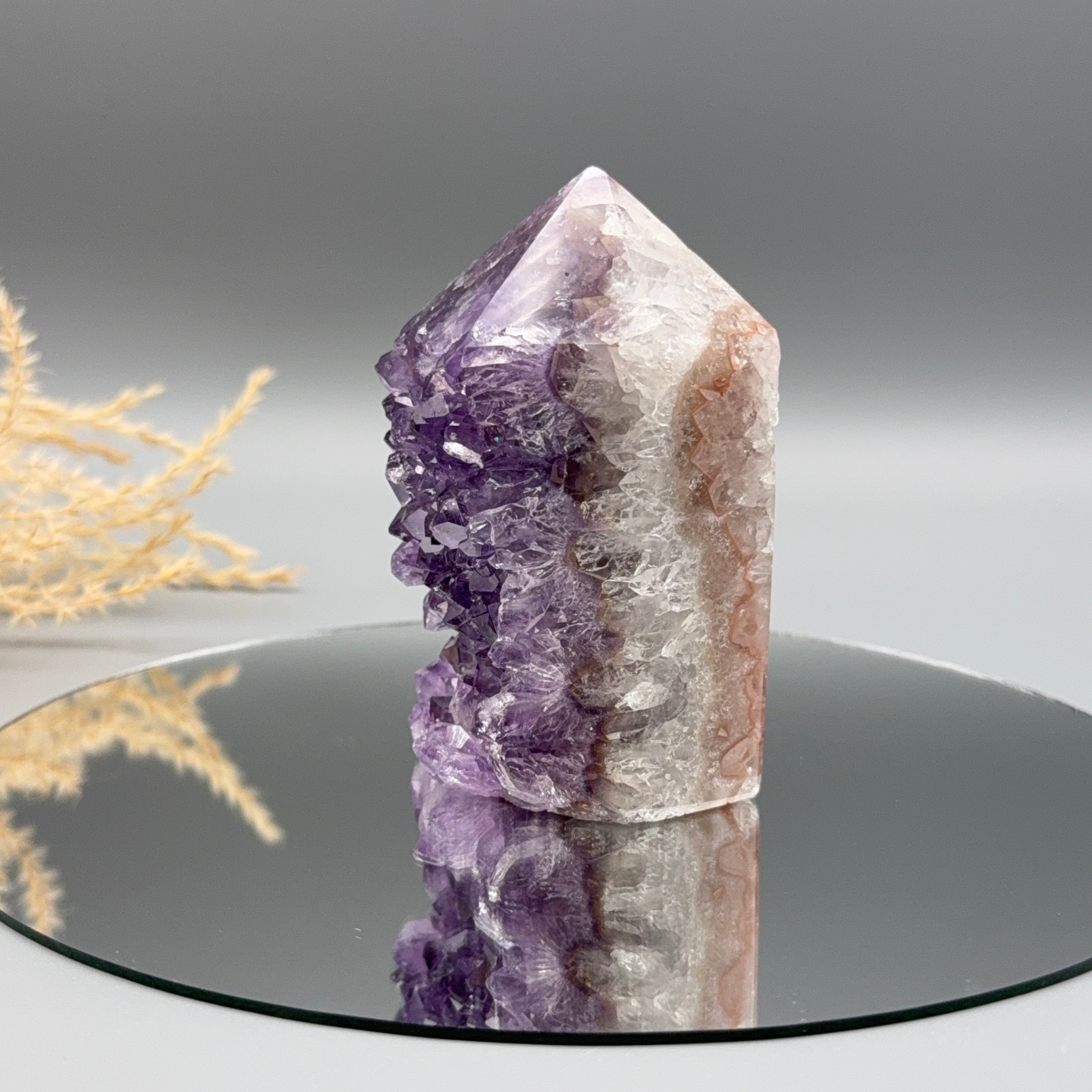 Druzy Amethyst Turm