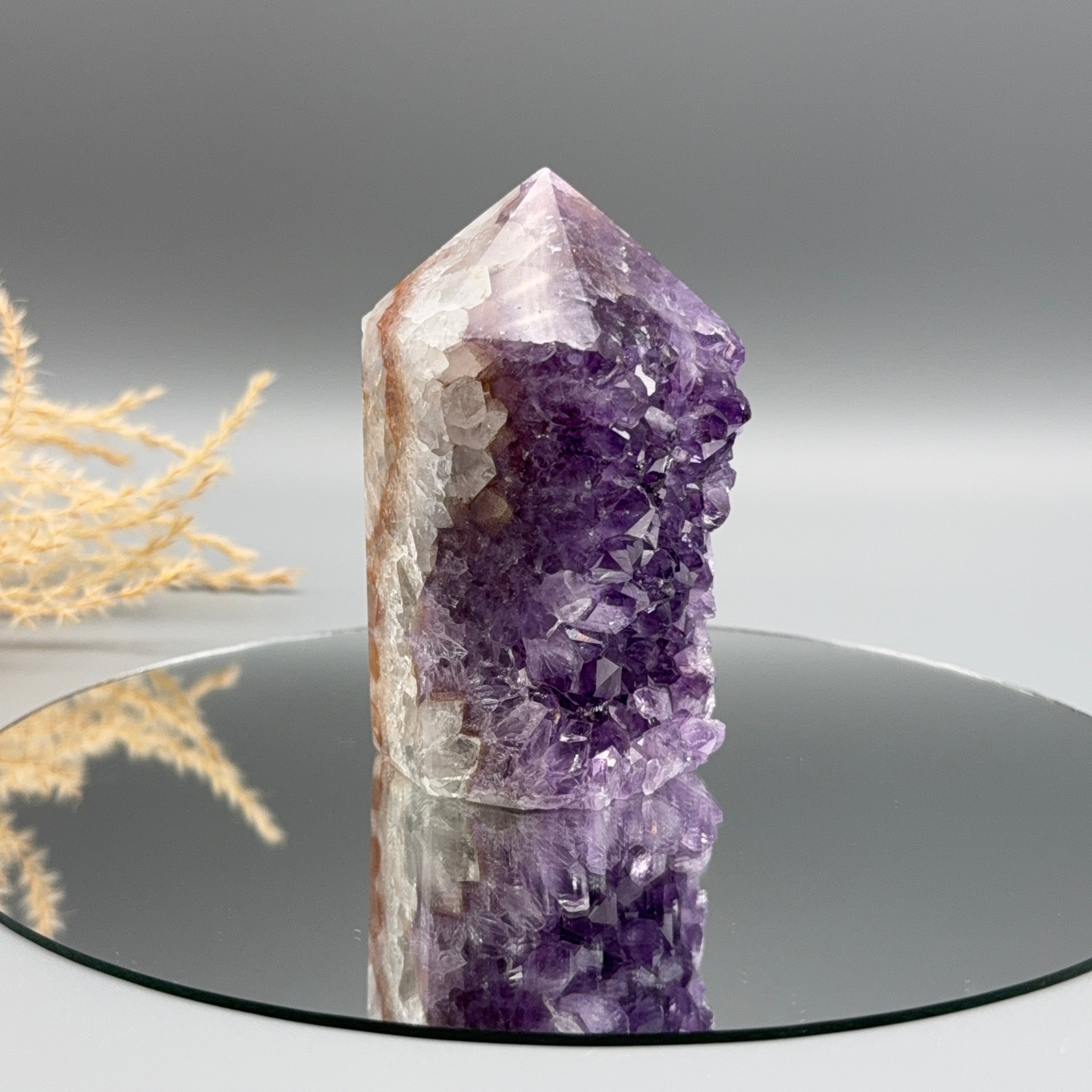 Druzy Amethyst Turm