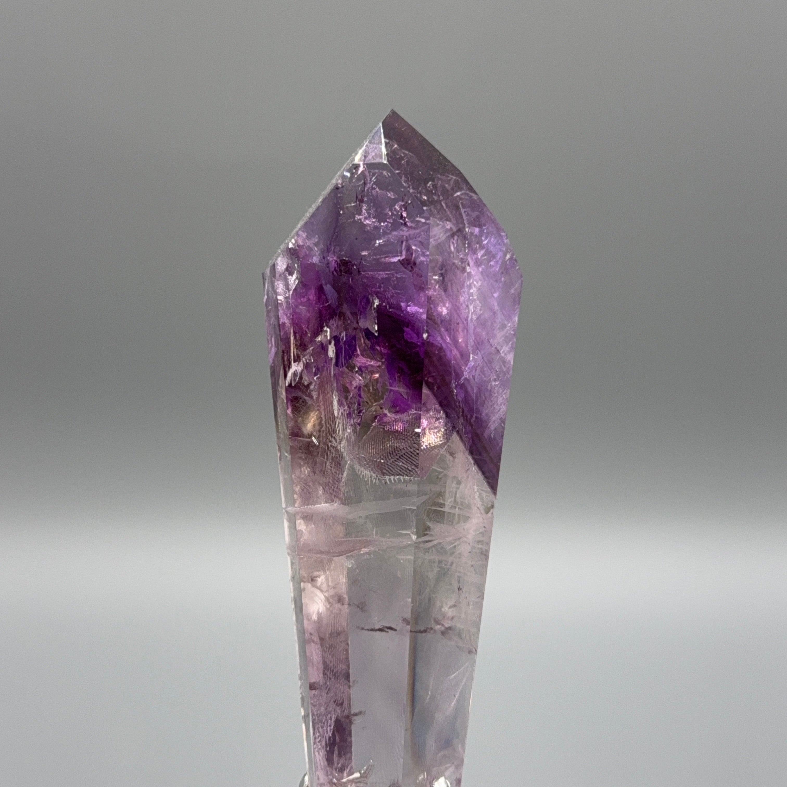 Phantom Amethyst auf Ständer – Silber