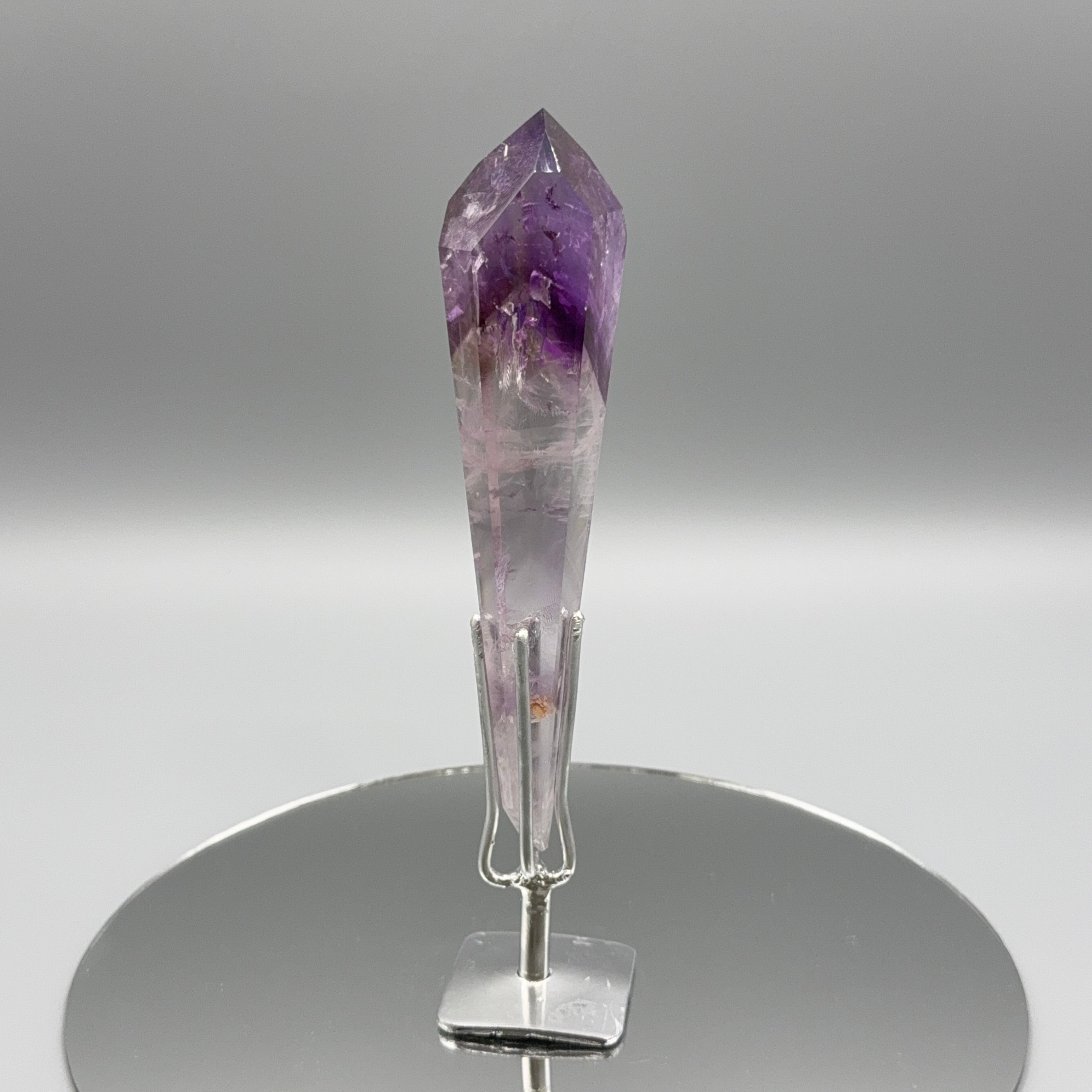 Phantom Amethyst auf Ständer – Silber