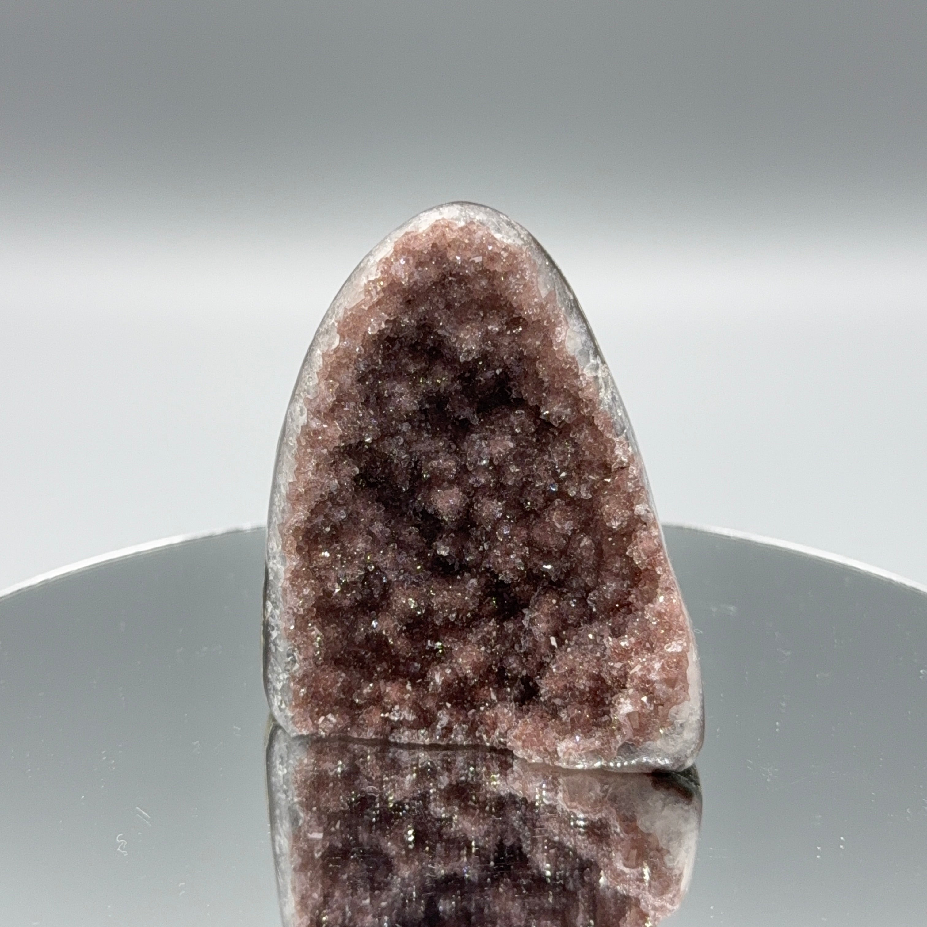 Galaxy Rainbow Amethyst Cut Base