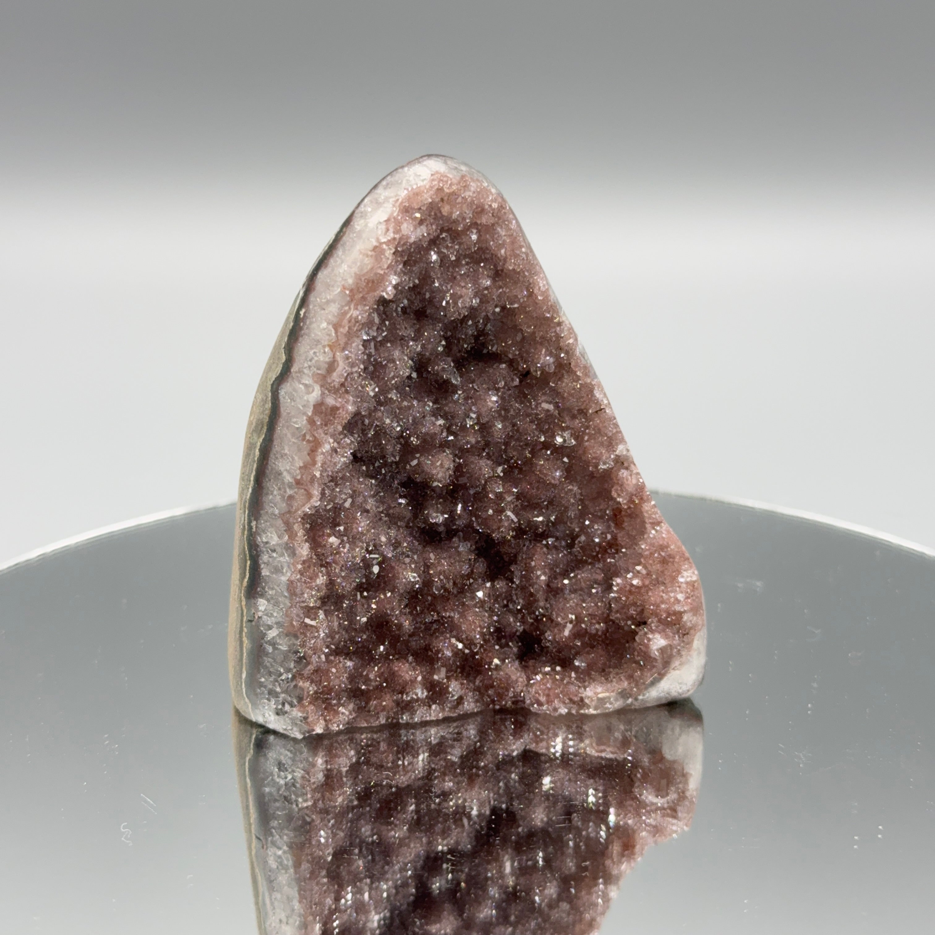 Galaxy Rainbow Amethyst Cut Base