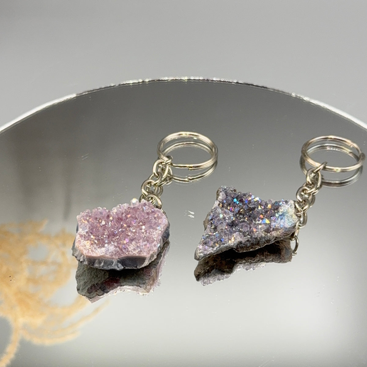 Schlüsselanhänger Angel Aura Amethyst