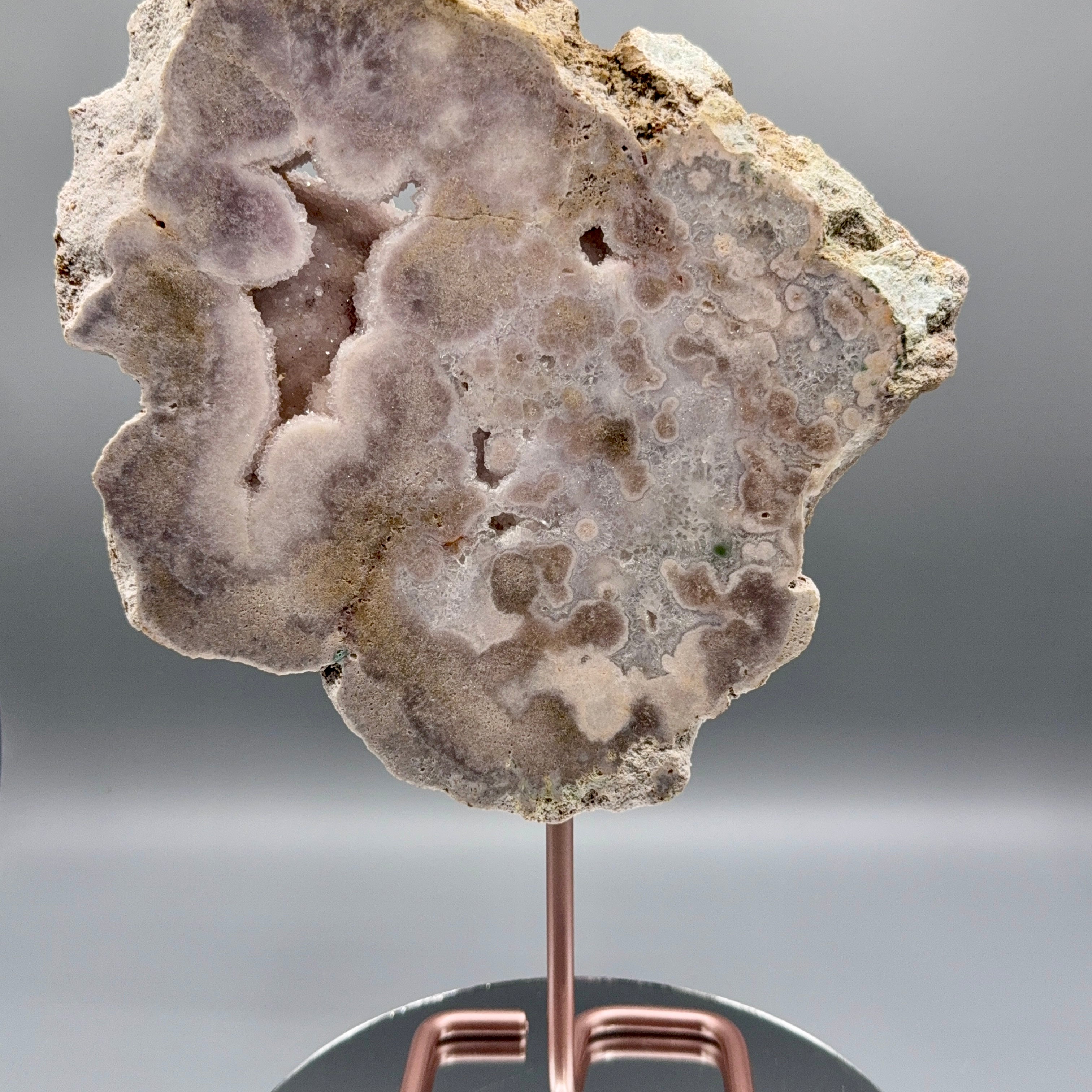 XL Pink Amethyst auf Ständer