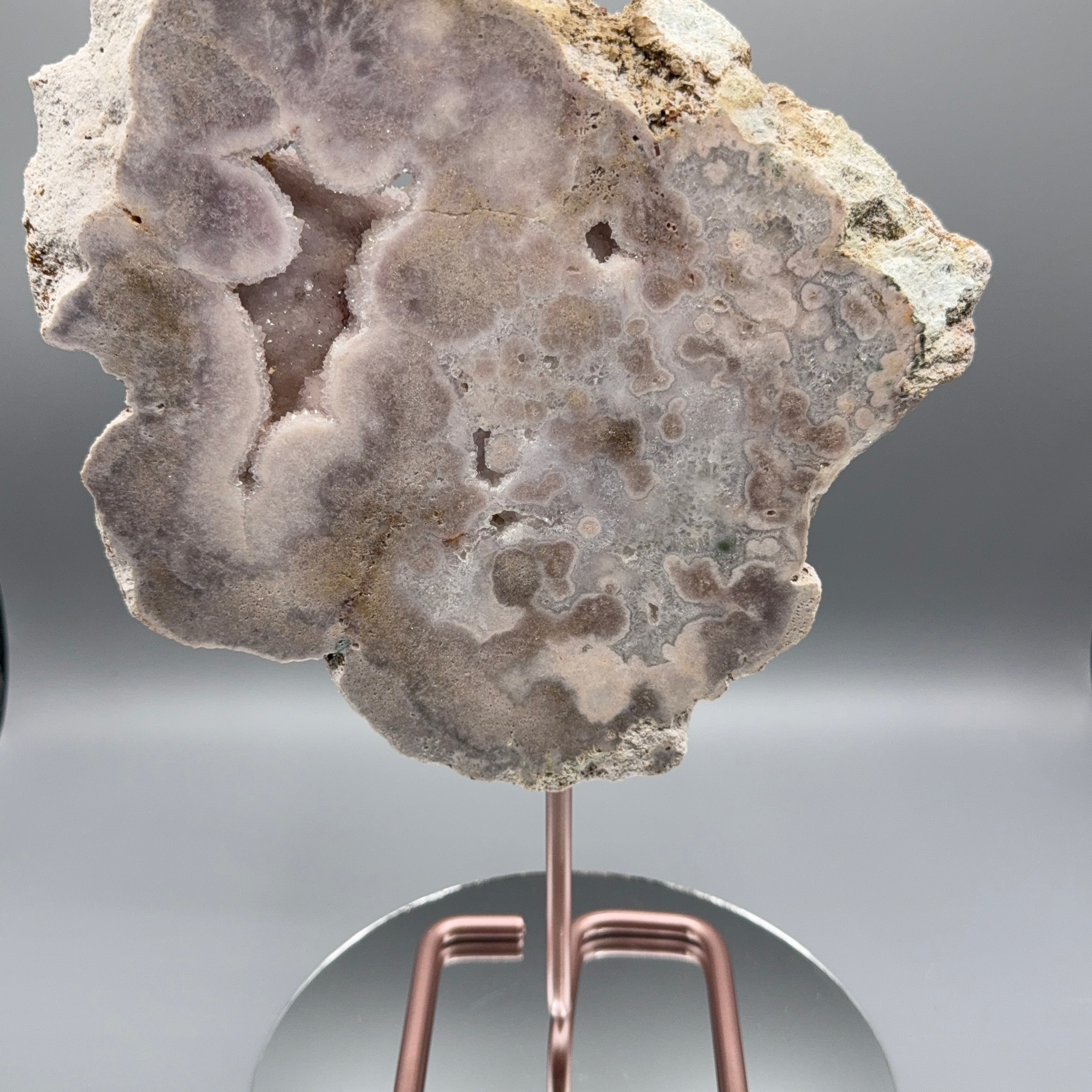 XL Pink Amethyst auf Ständer