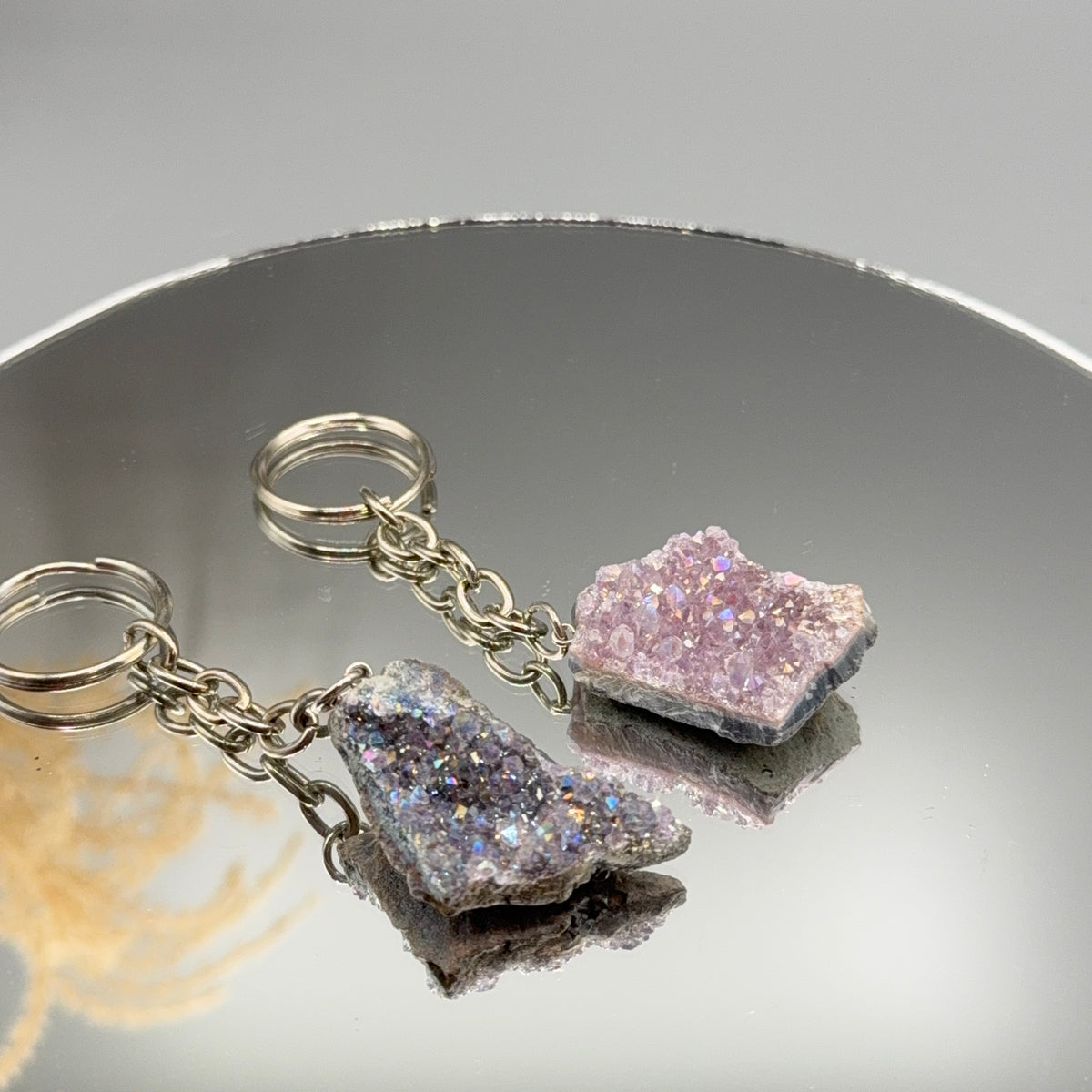 Schlüsselanhänger Angel Aura Amethyst