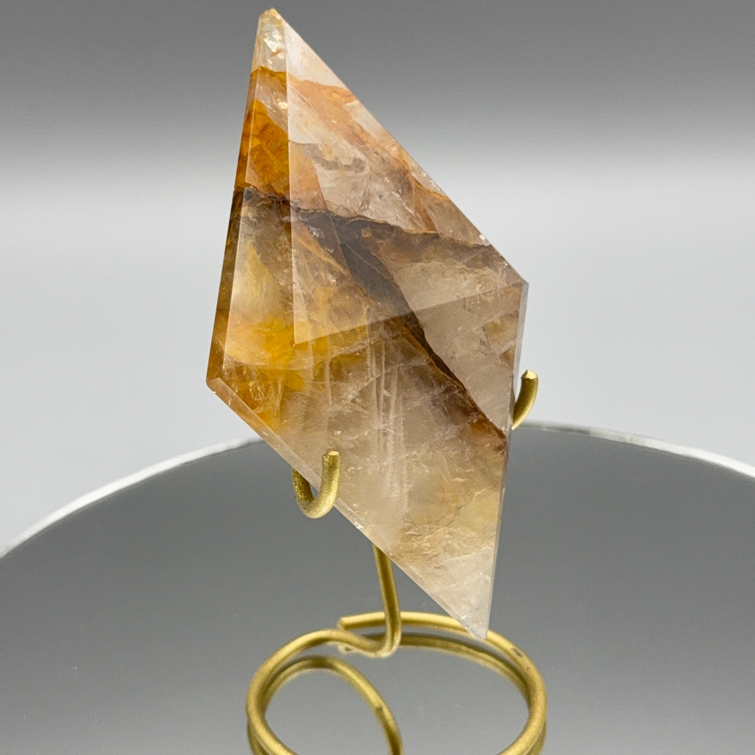 Golden Healer Raute auf Ständer – Gold