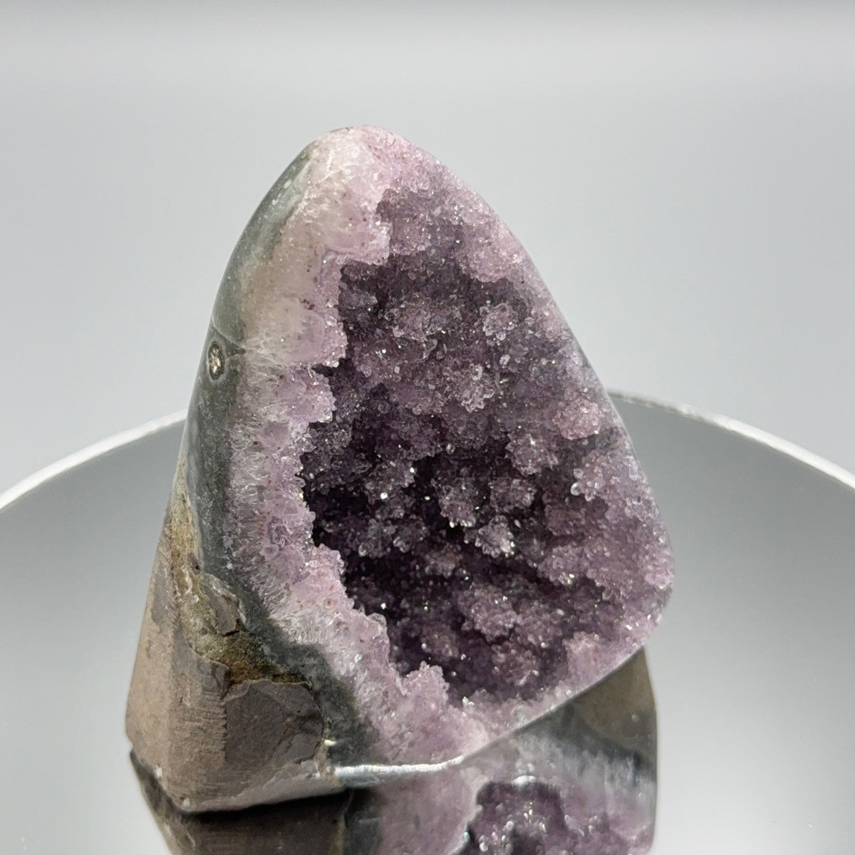 Galaxy Amethyst Cut Base