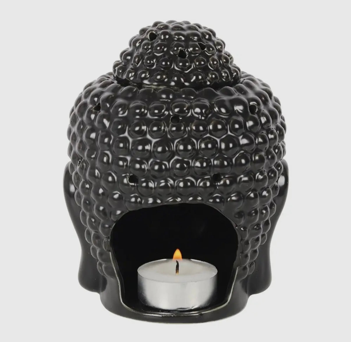 Ölbrenner Buddha – Schwarz