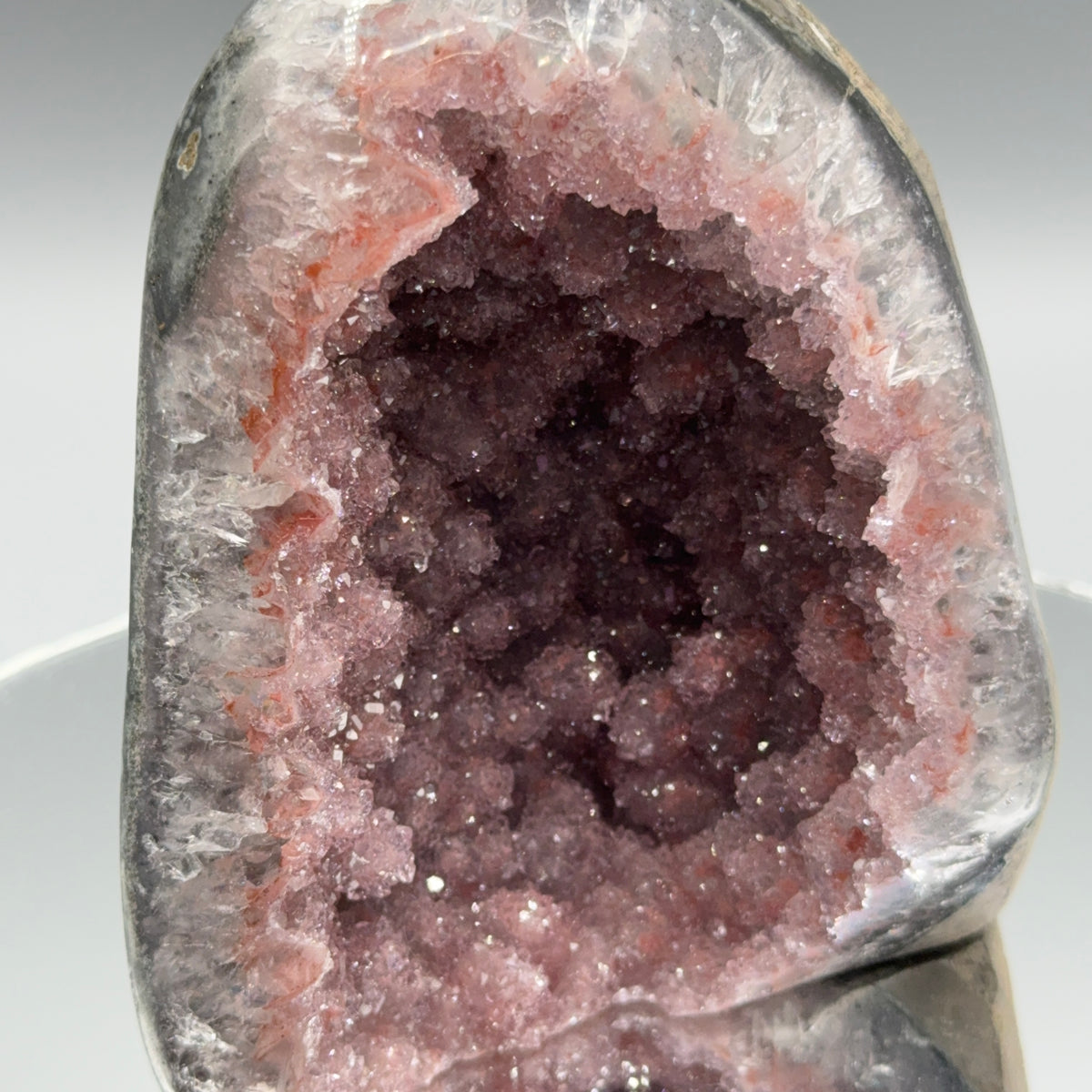 Rainbow Galaxy Amethyst Cut Base