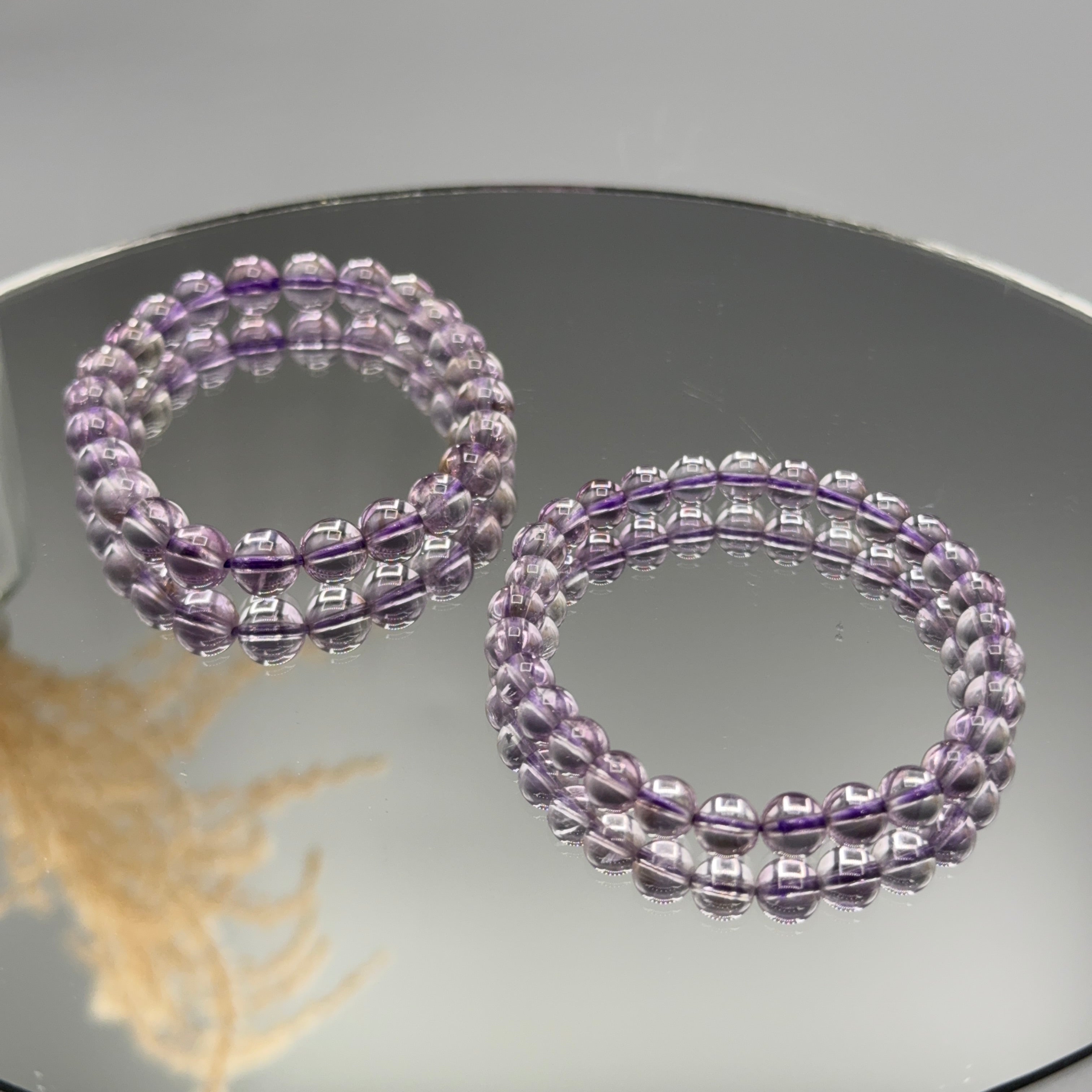 Lavendel Amethyst Armband