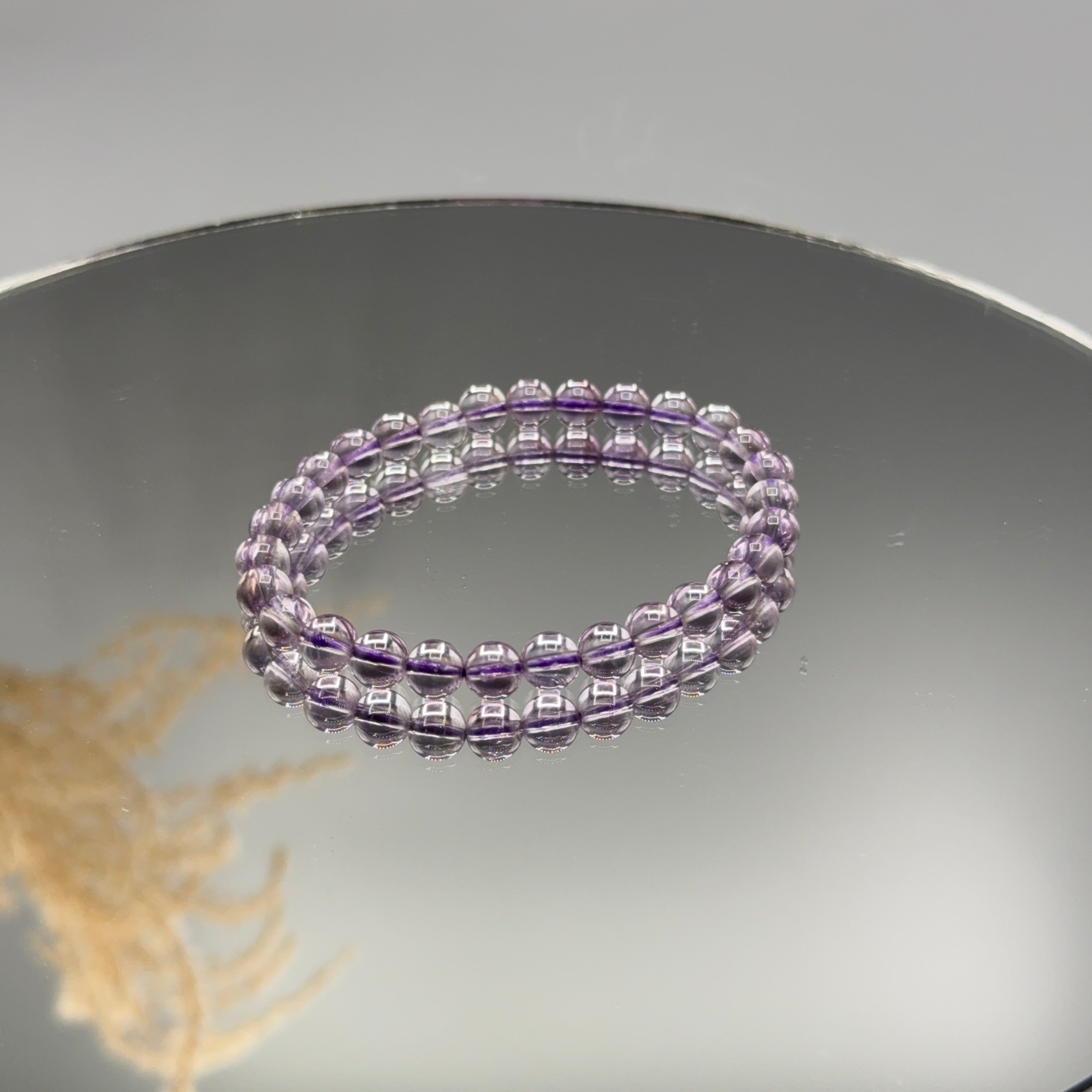 Lavendel Amethyst Armband