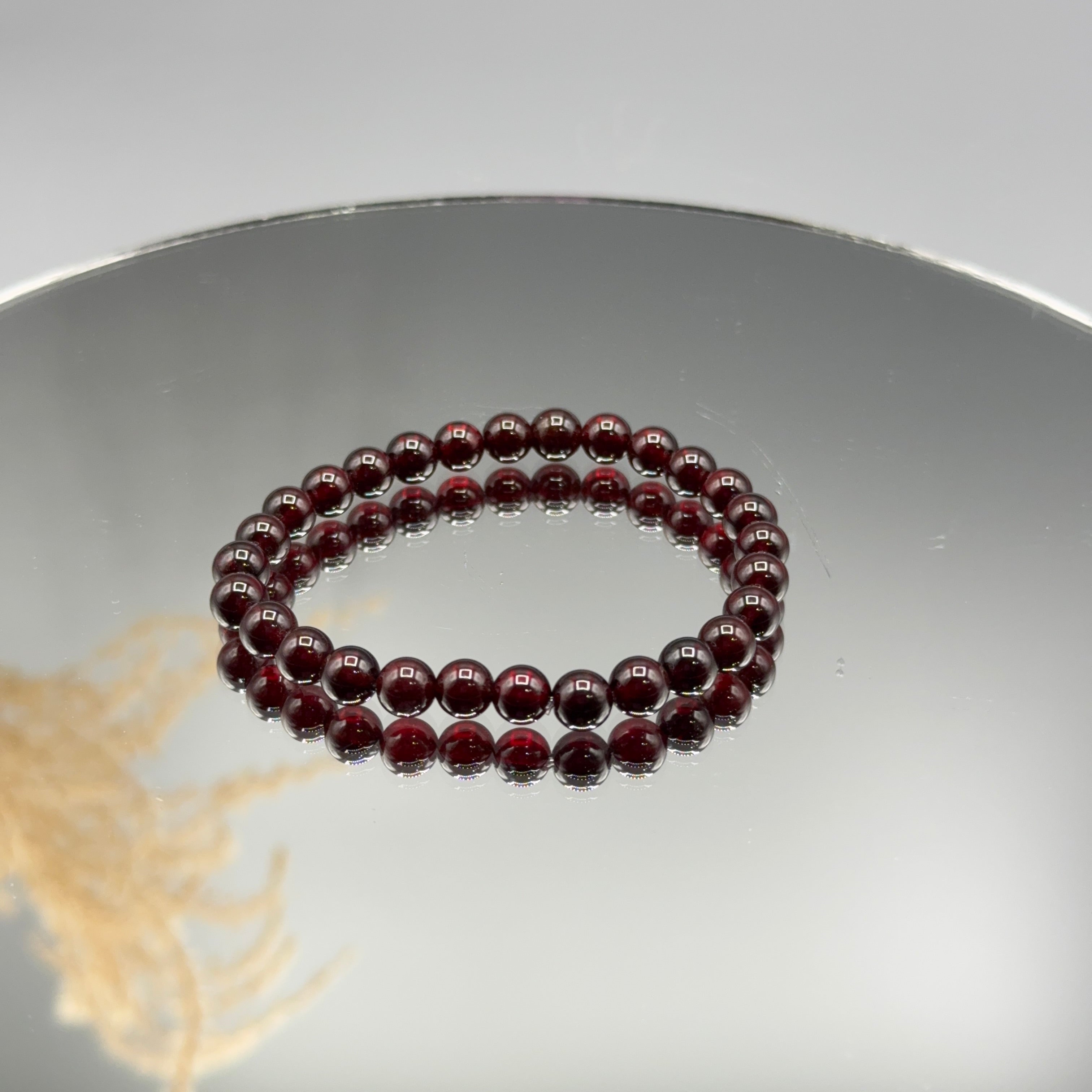 Granat Armband