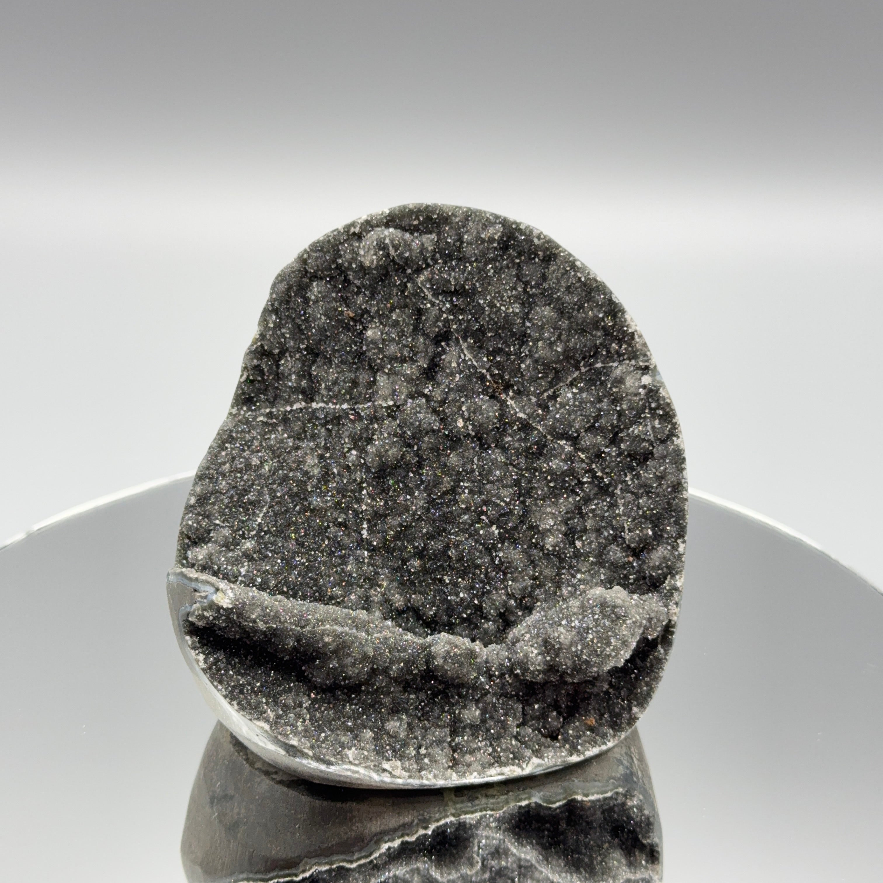 Schwarzer Amethyst Cut Base