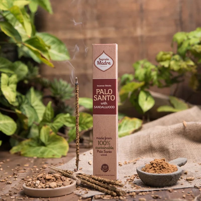 Sagrada Madre - Räucherstäbchen – Palo Santo & Sandelholz