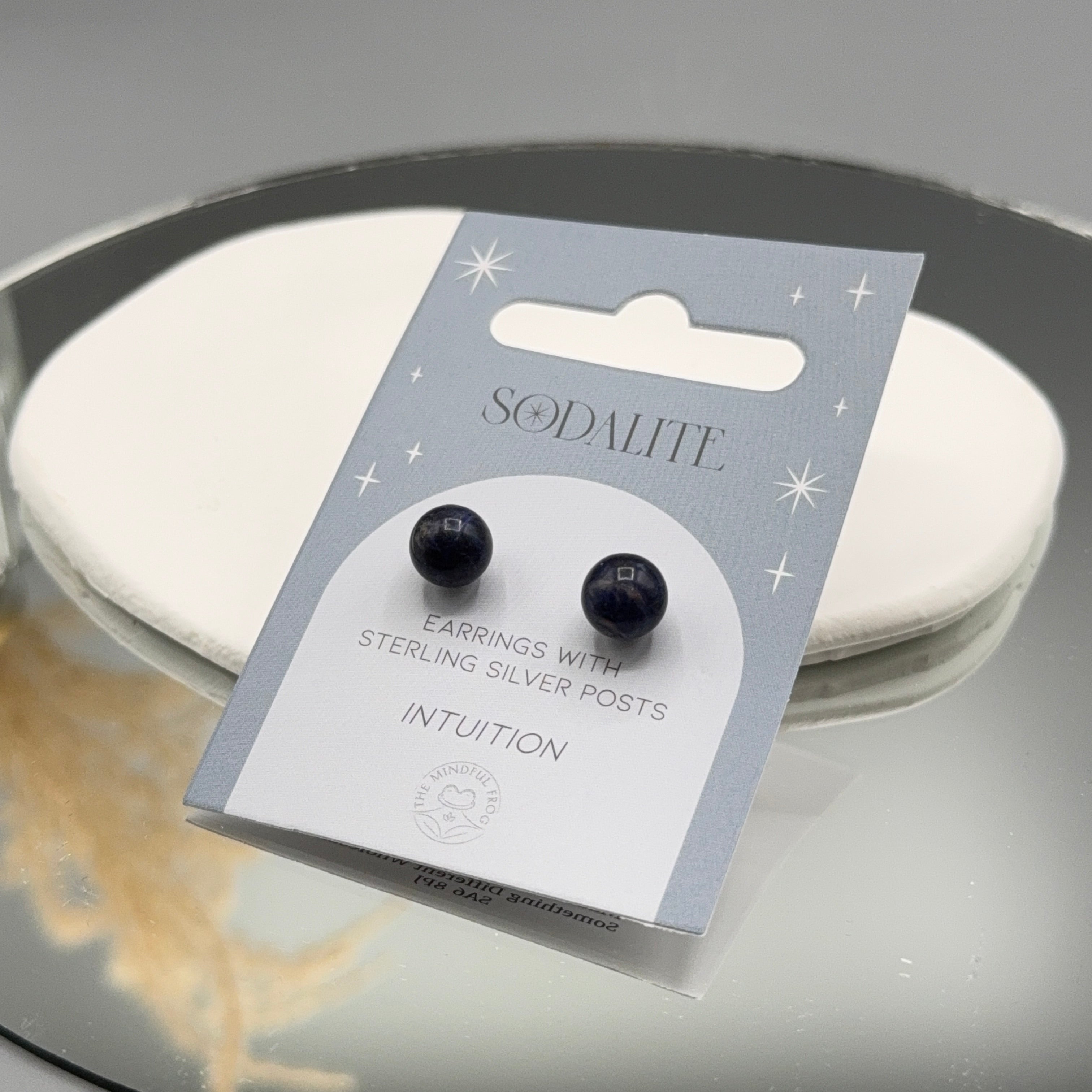 Sodalith Ohrstecker