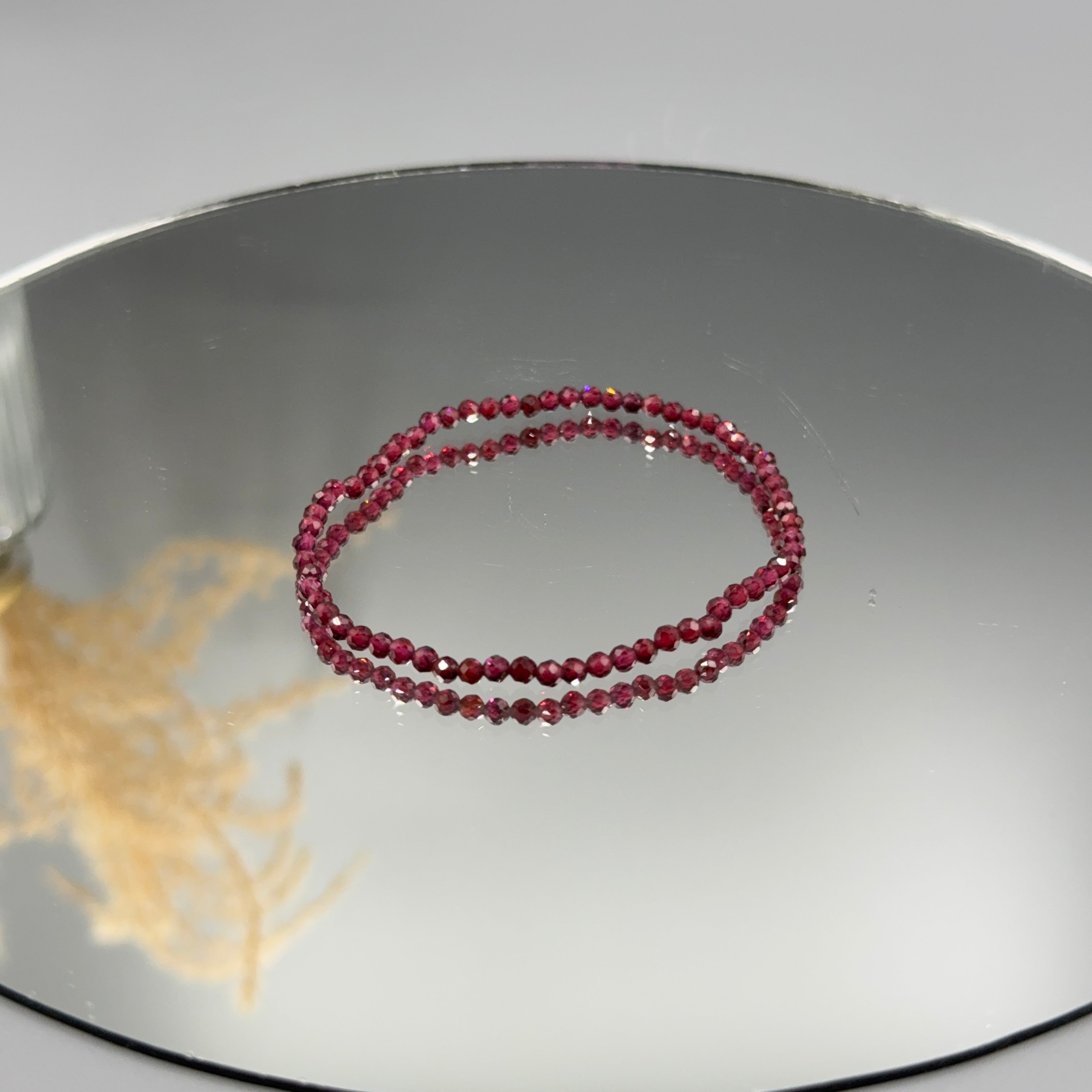 Granat Armband