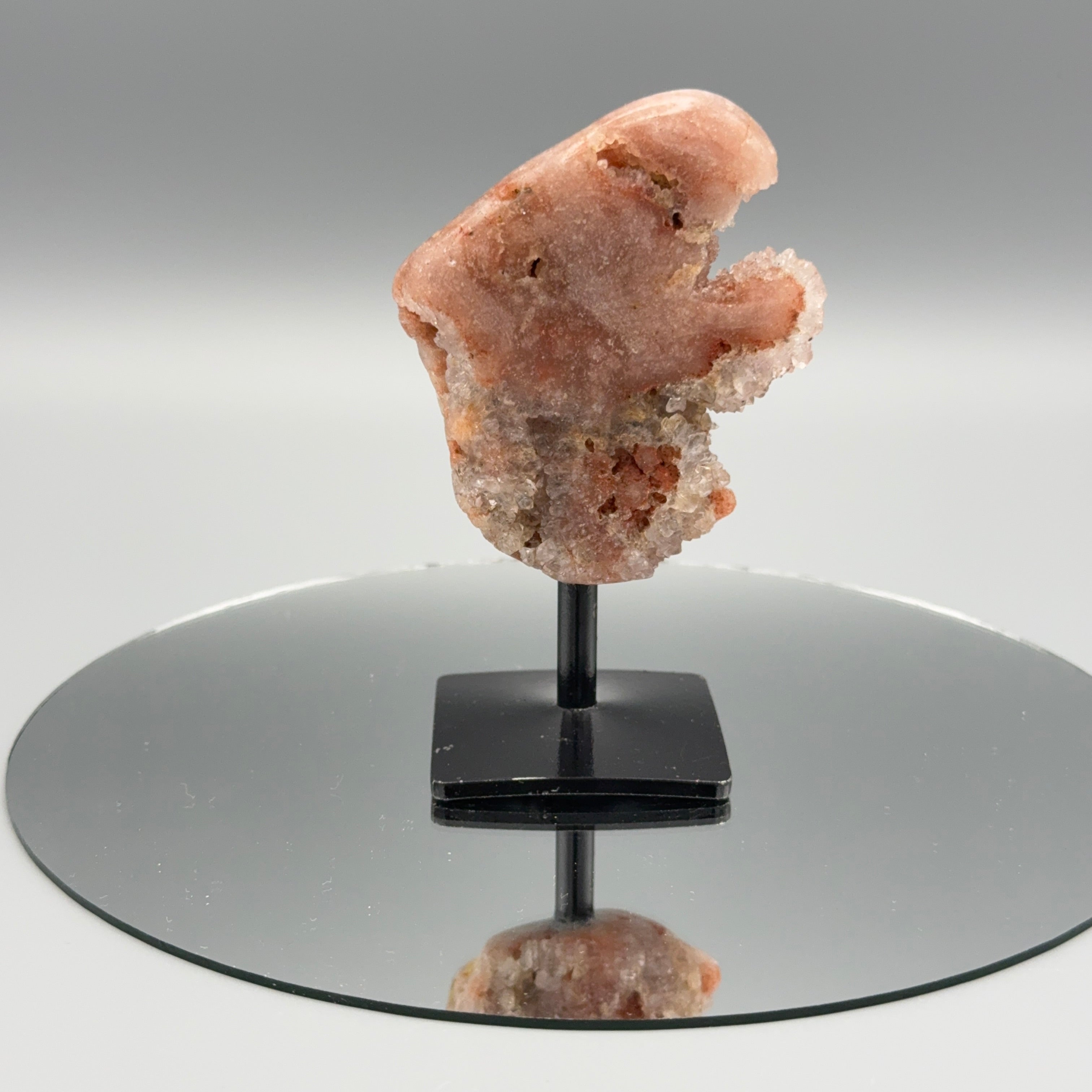 Pink Amethyst auf Ständer