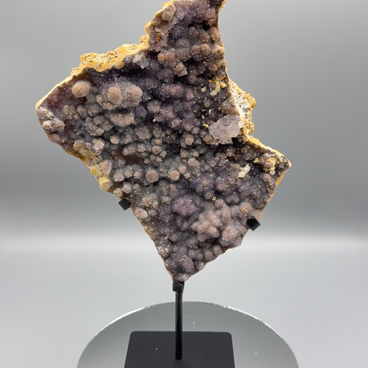 Flower Amethyst – Zeolith auf Ständer