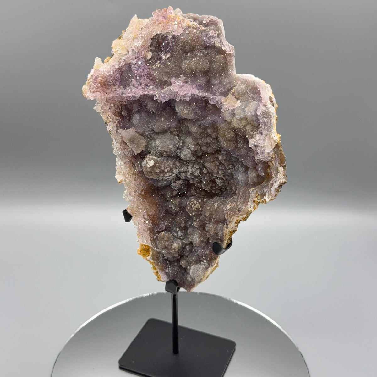 Flower Amethyst – Zeolith auf Ständer