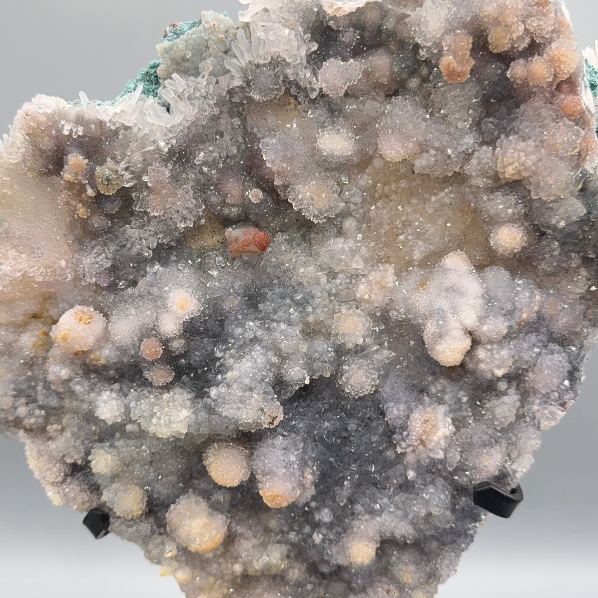 XL Flower Amethyst – Zeolith auf Ständer