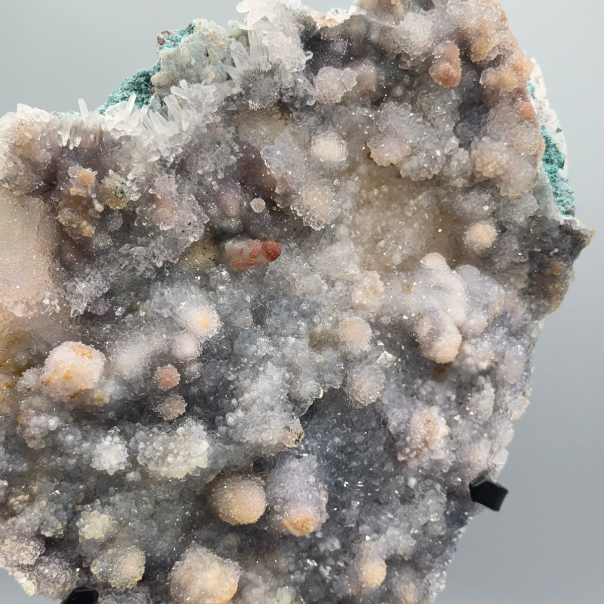 XL Flower Amethyst – Zeolith auf Ständer