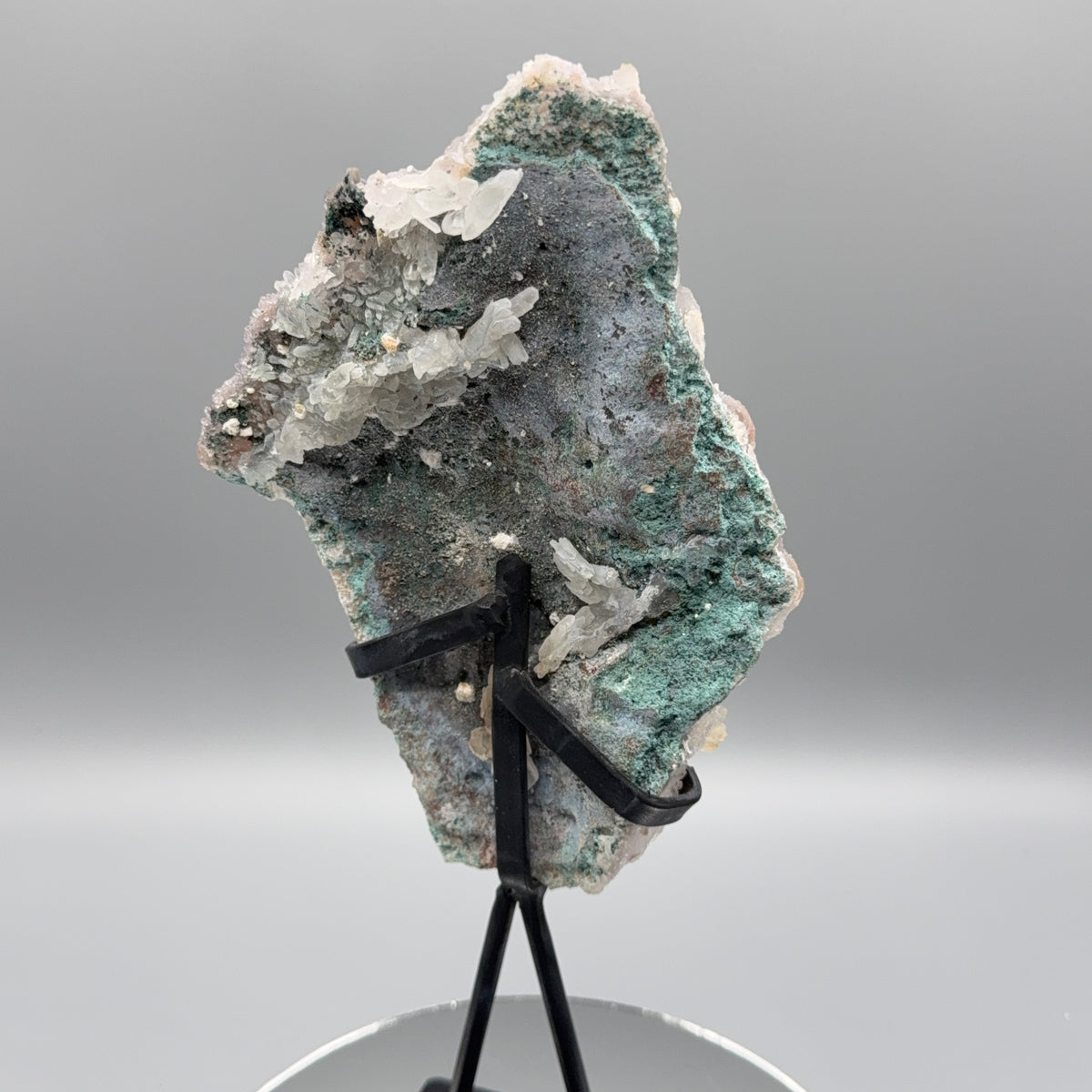 Flower Amethyst – Zeolith auf Ständer