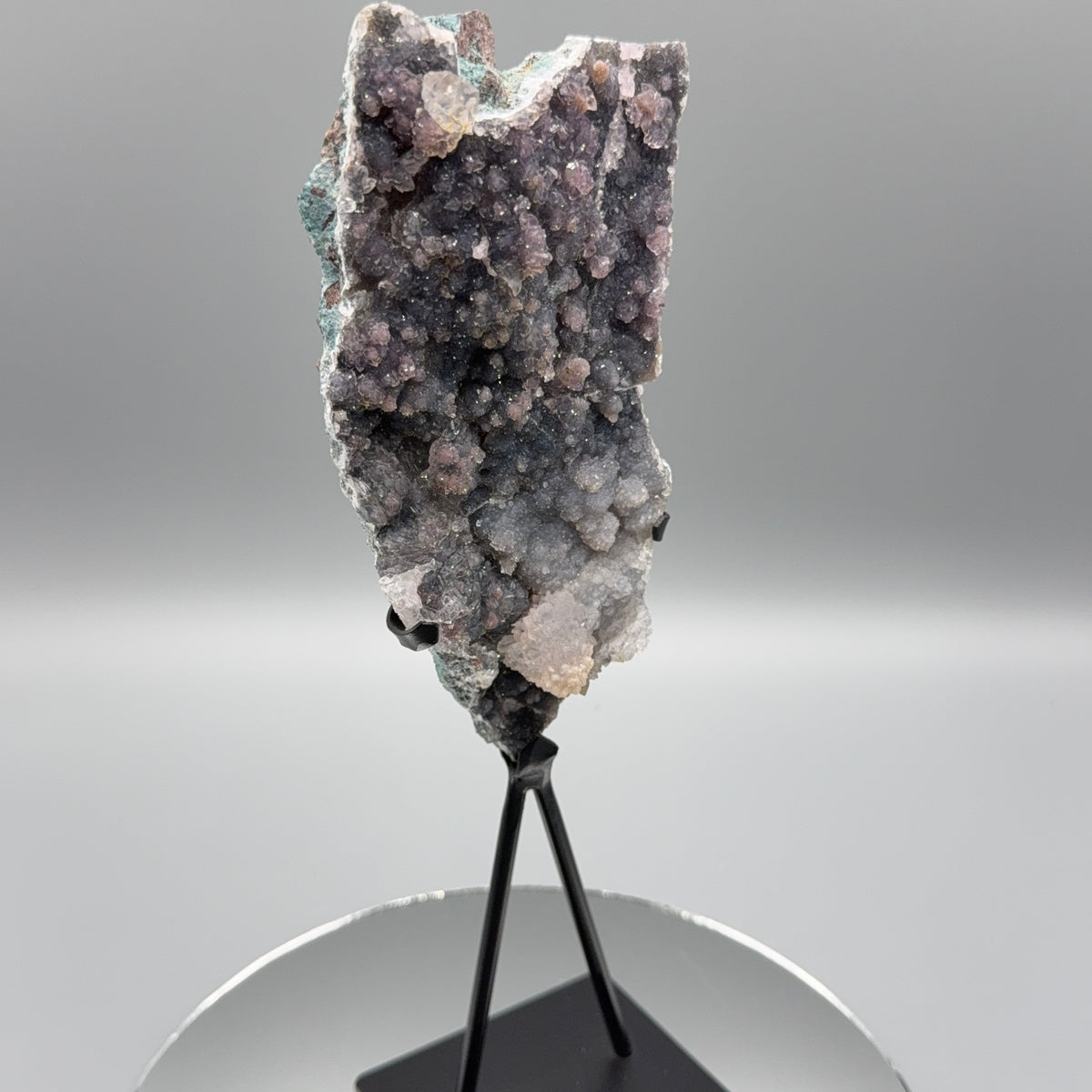 Flower Amethyst – Zeolith auf Ständer