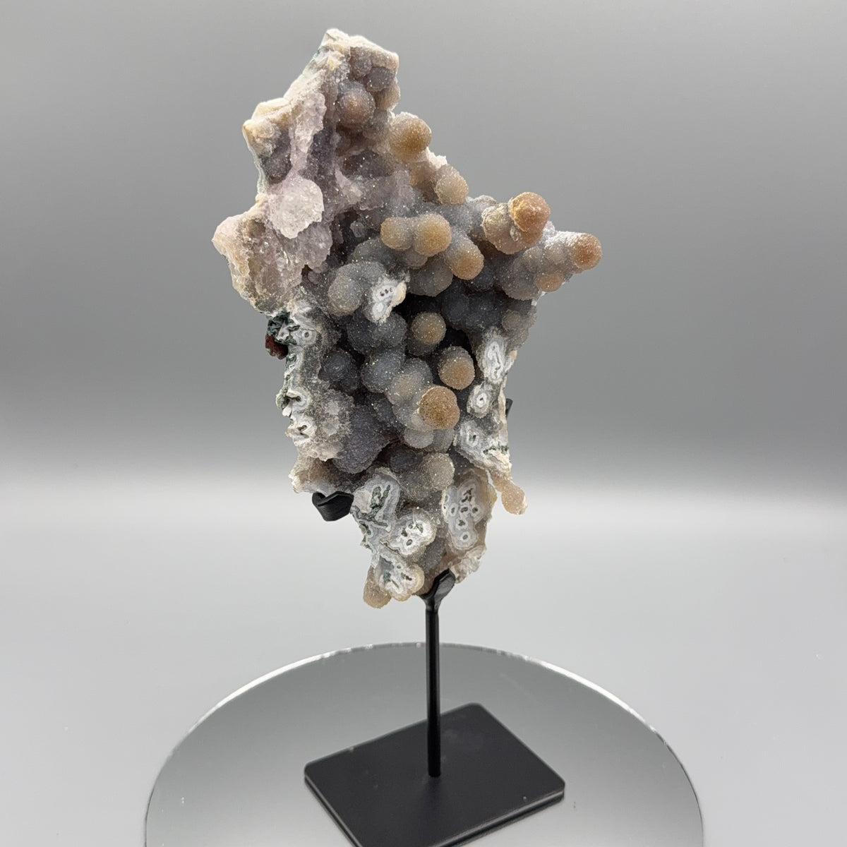 Flower Amethyst – Zeolith auf Ständer