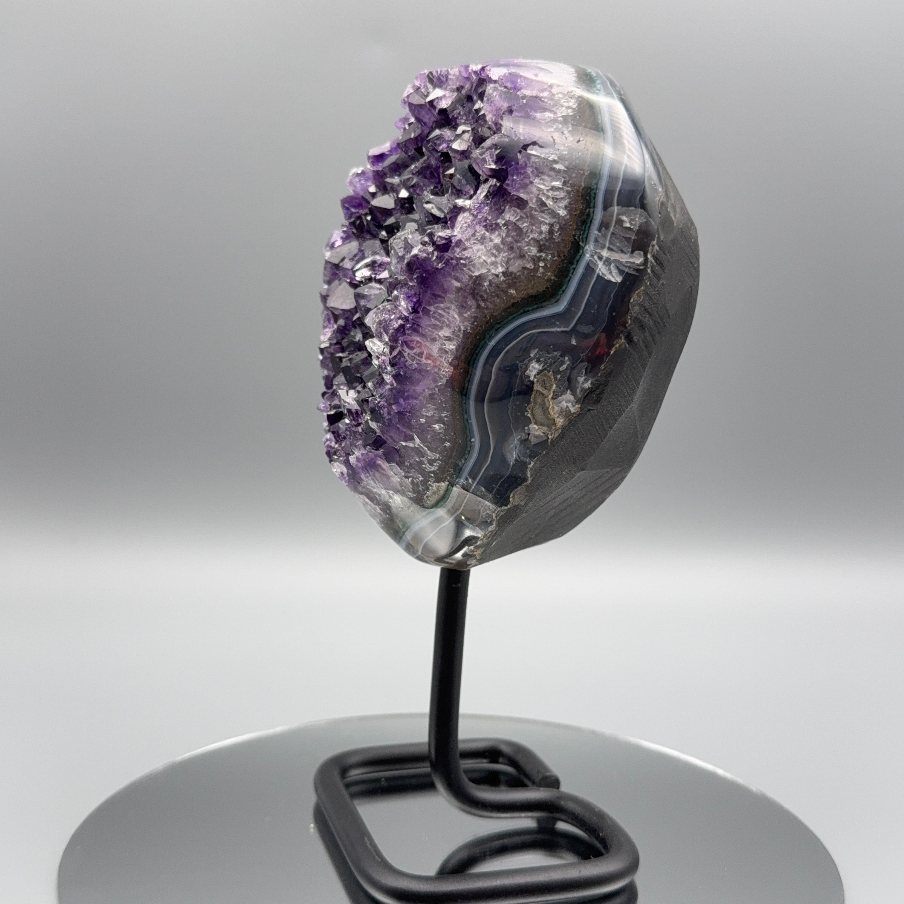 Amethyst auf Ständer