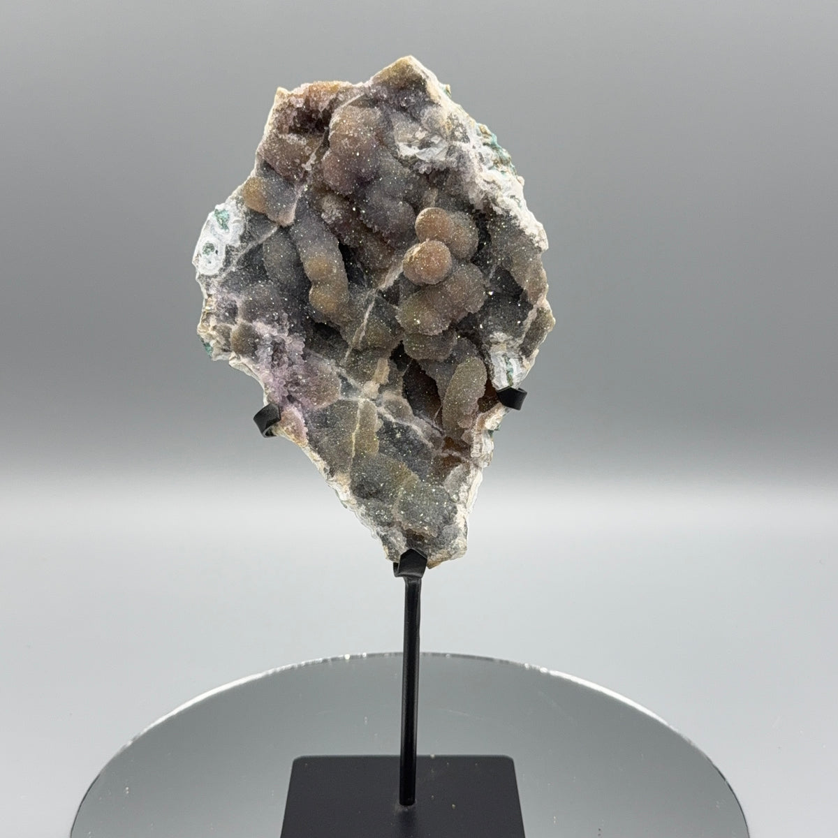 Flower Amethyst – Zeolith auf Ständer