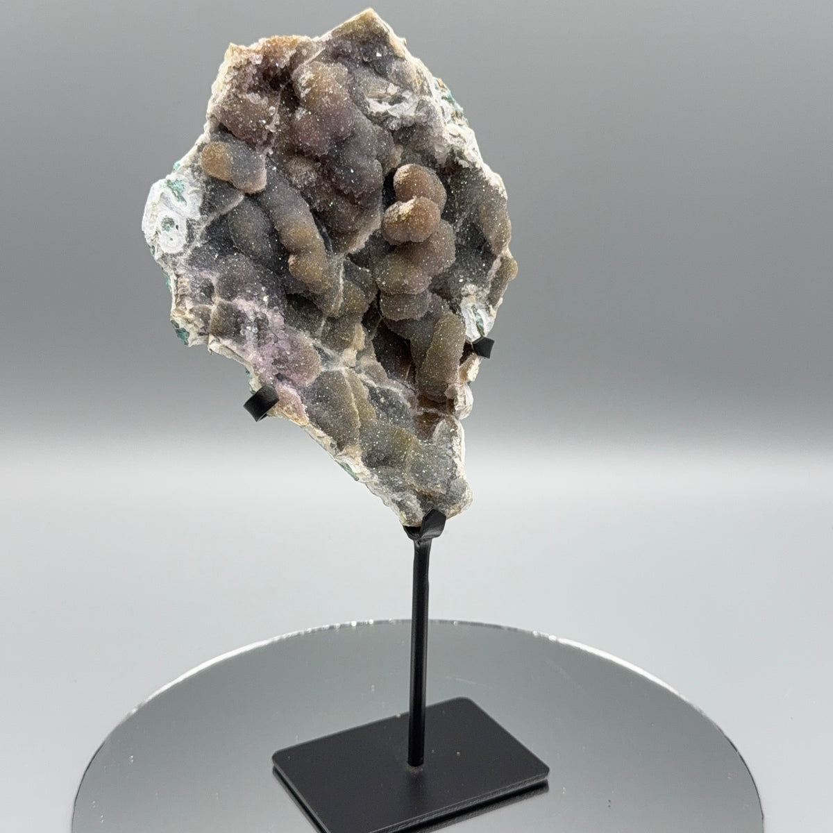Flower Amethyst – Zeolith auf Ständer