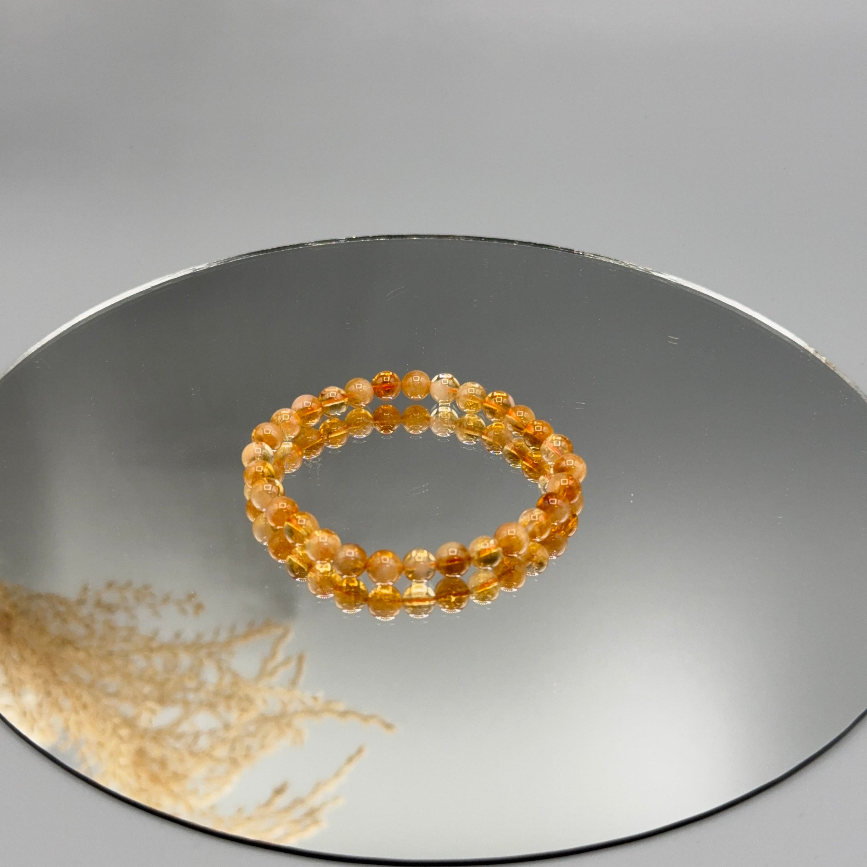 Armband Citrin