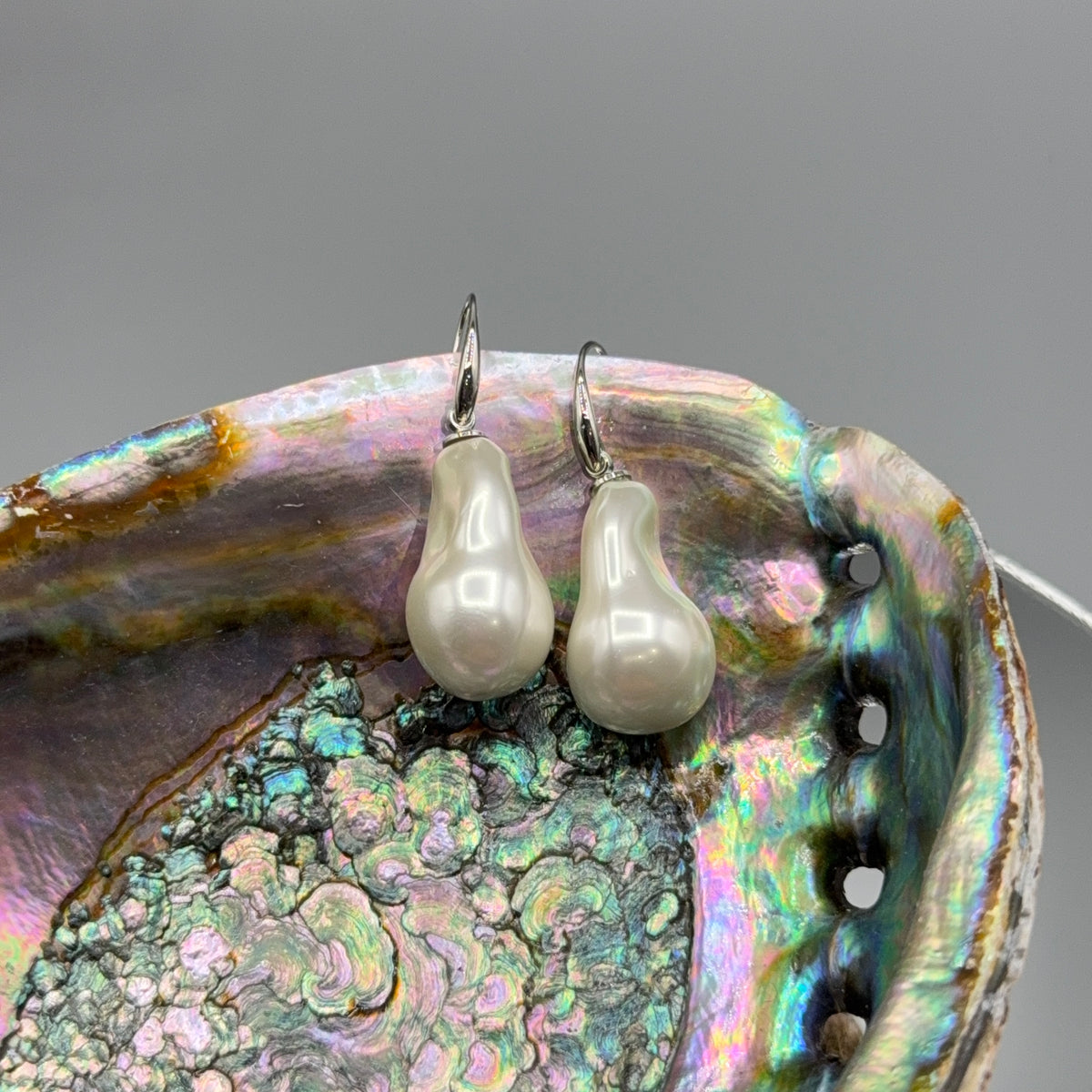 Muschelkernperlen Ohrhänger