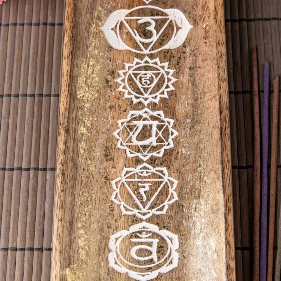 Räucherstäbchenhalter – Chakra