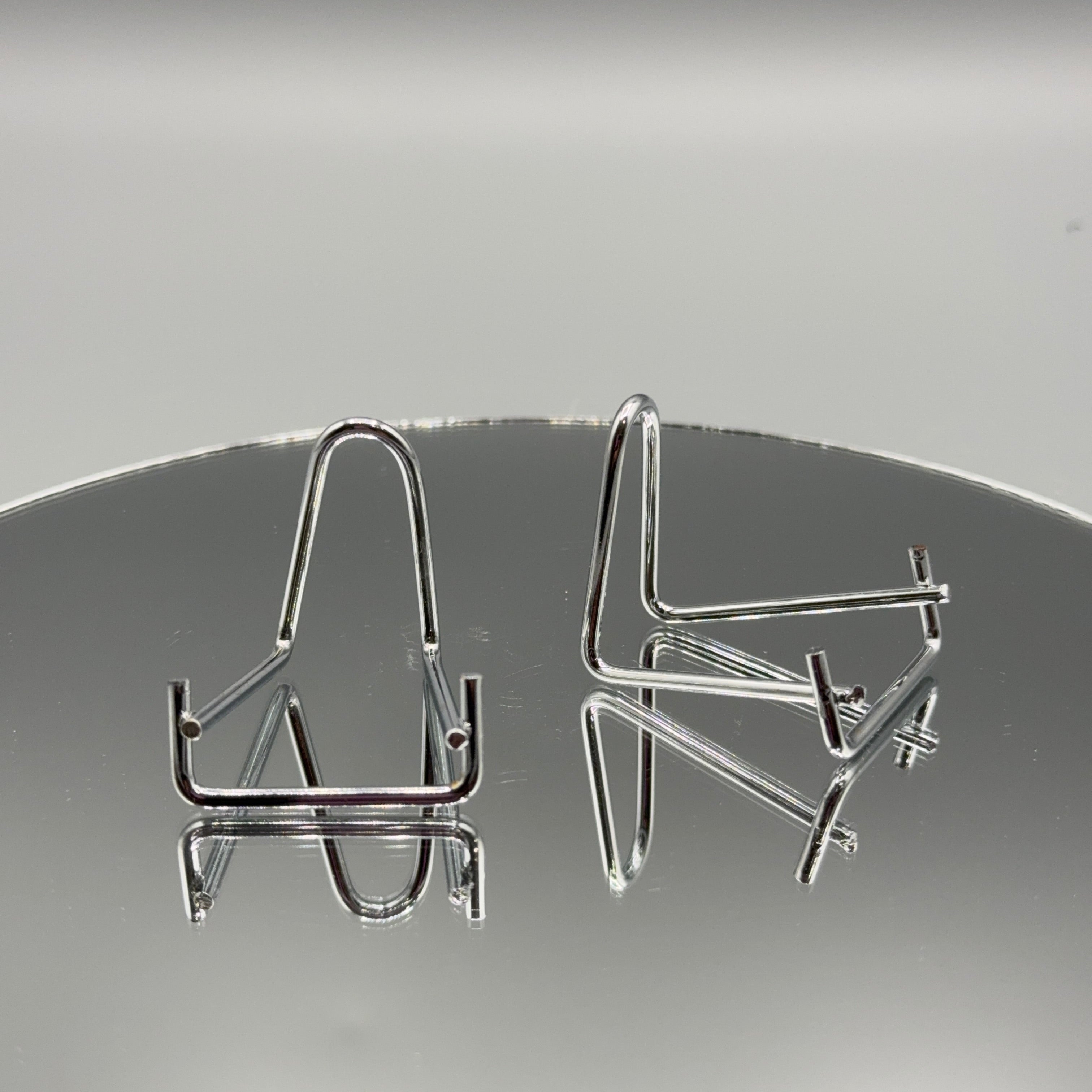 Metallständer "S" Silber