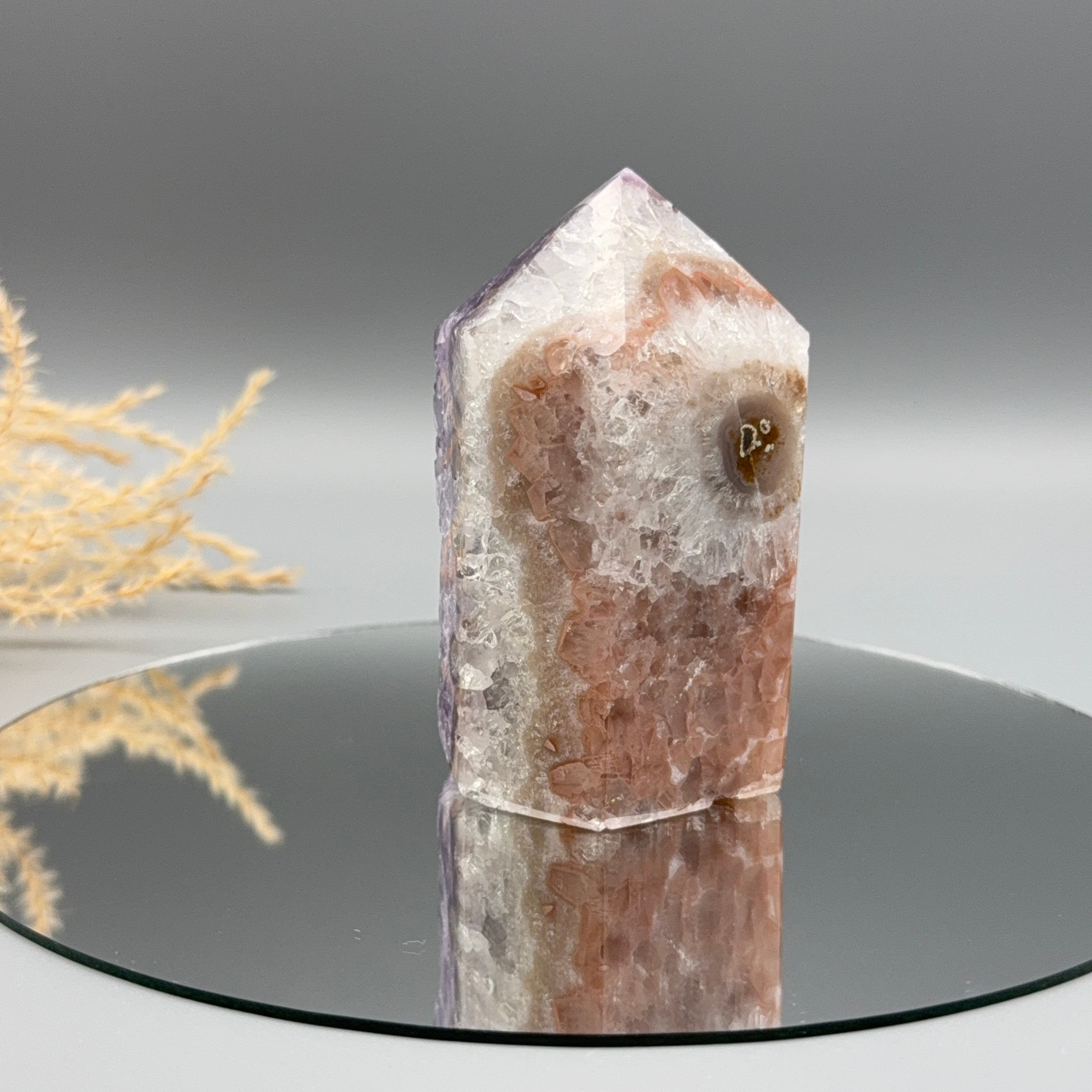 Druzy Amethyst Turm