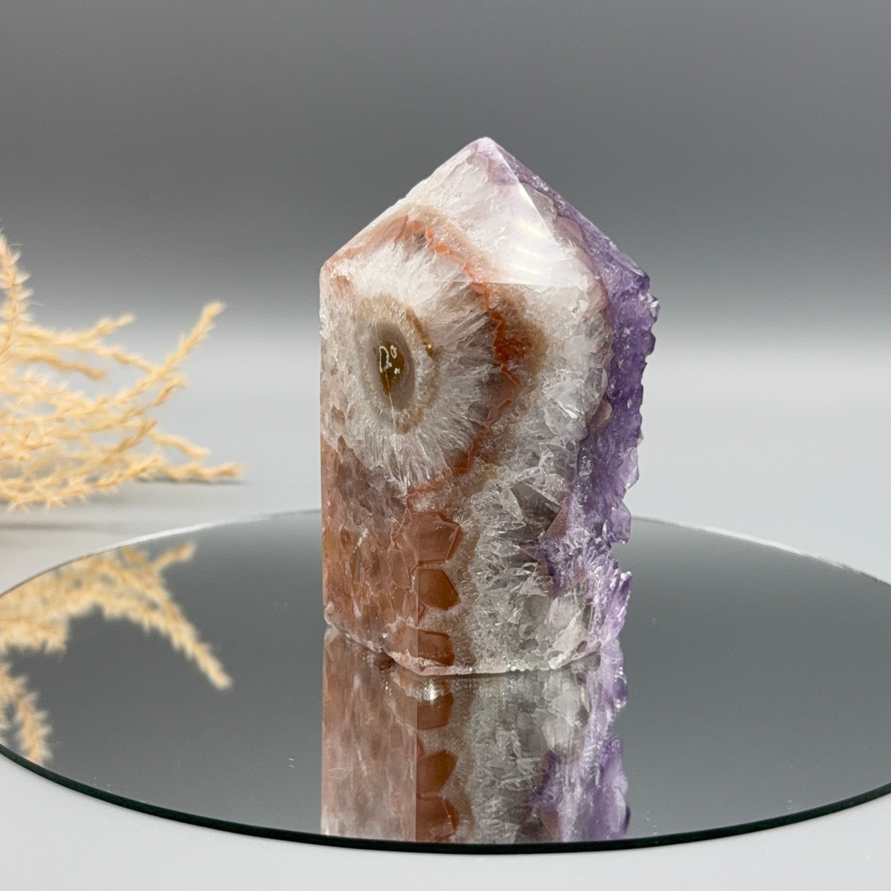 Druzy Amethyst Turm