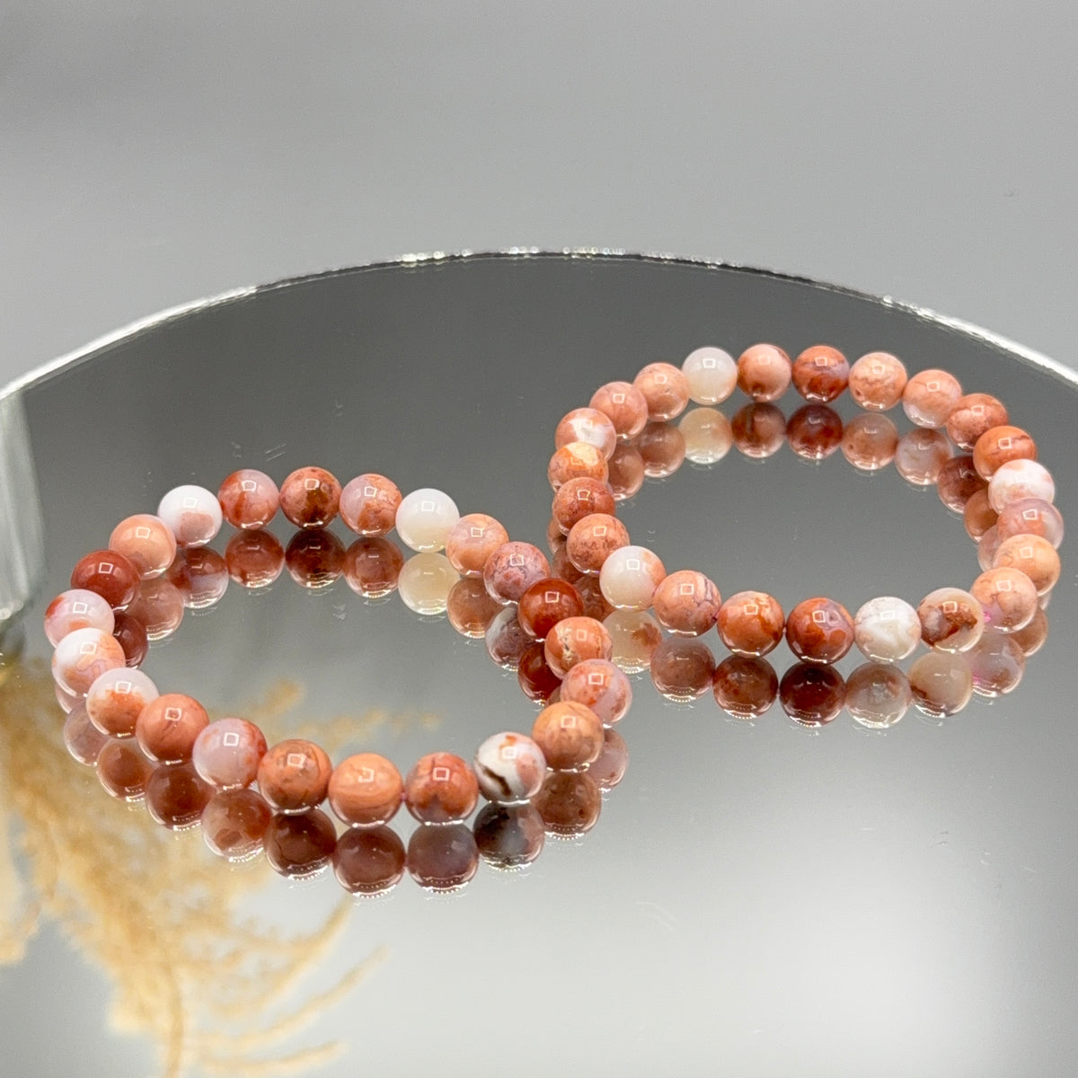 Cotton Candy Achat Armband