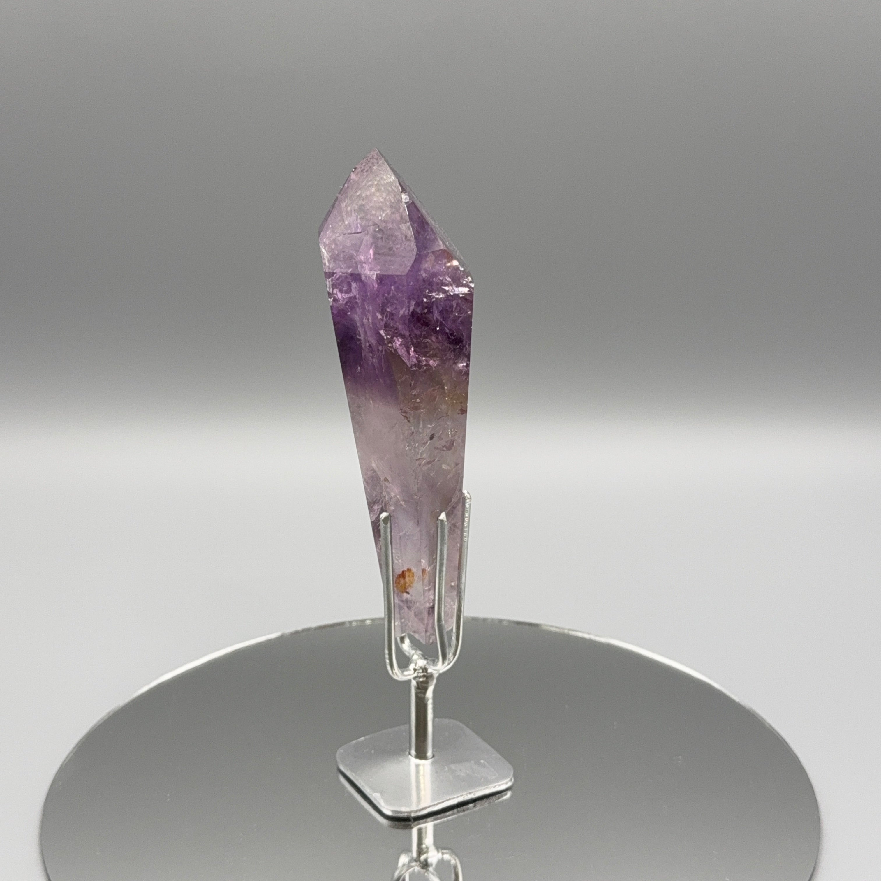 Phantom Amethyst auf Ständer – Silber