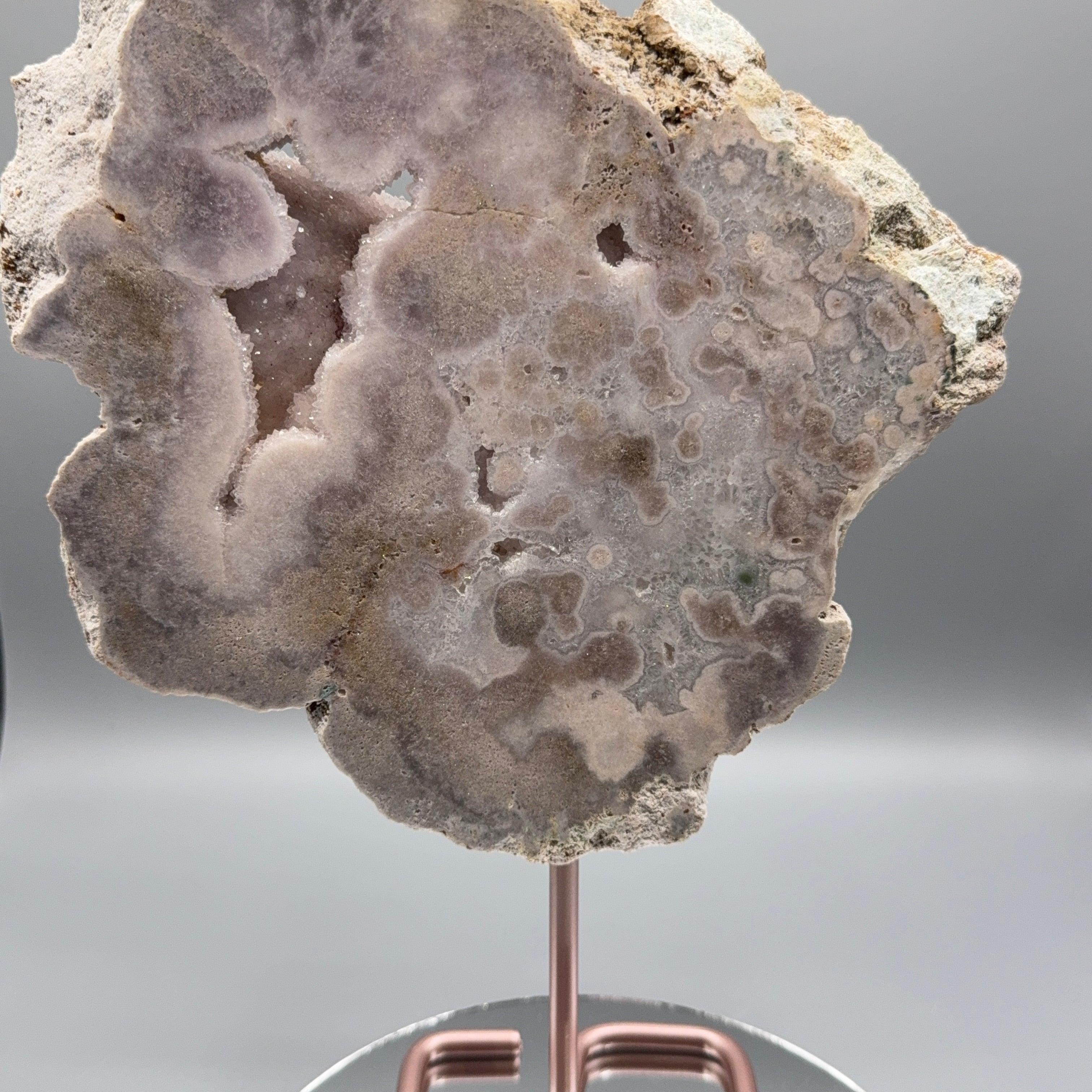 XL Pink Amethyst auf Ständer