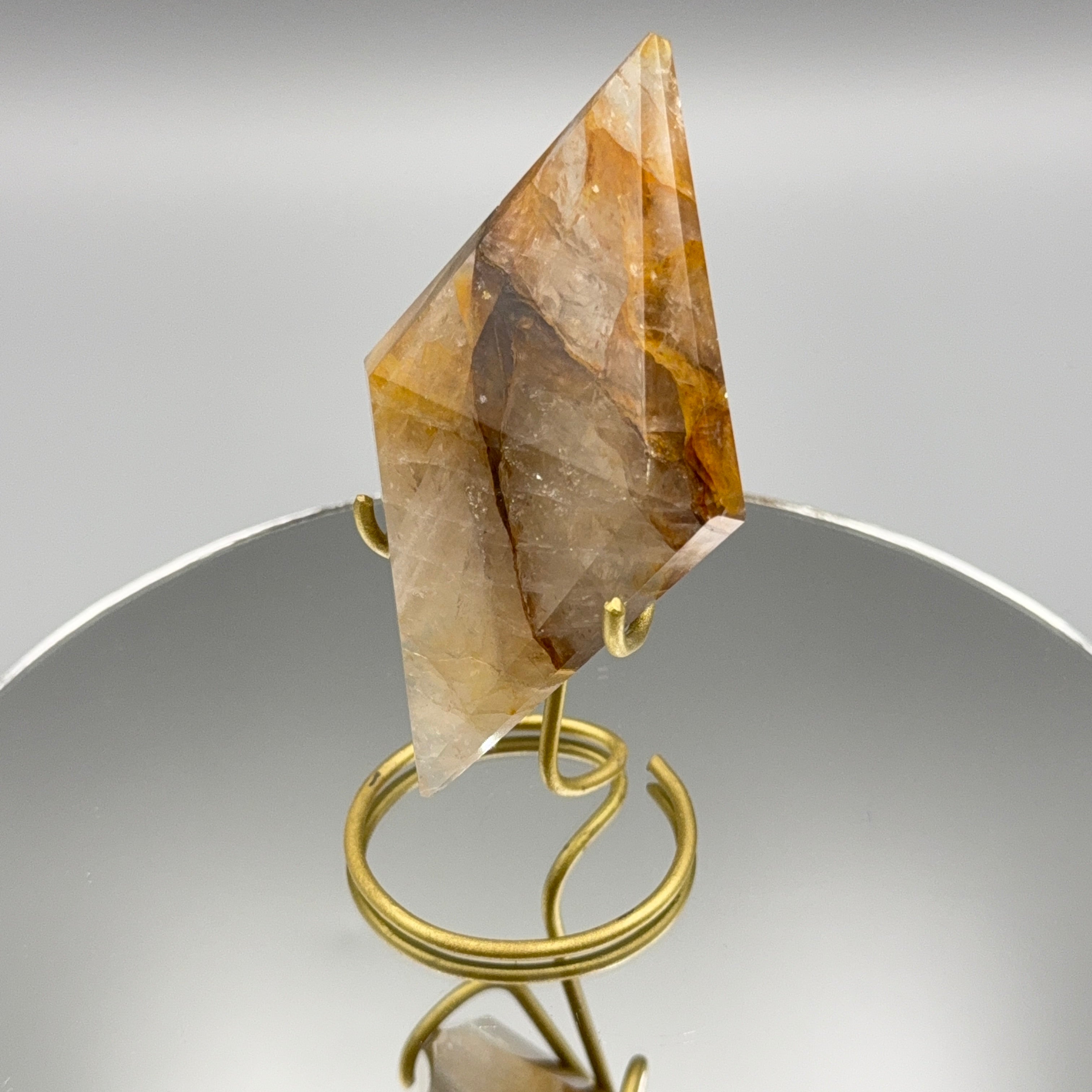 Golden Healer Raute auf Ständer – Gold
