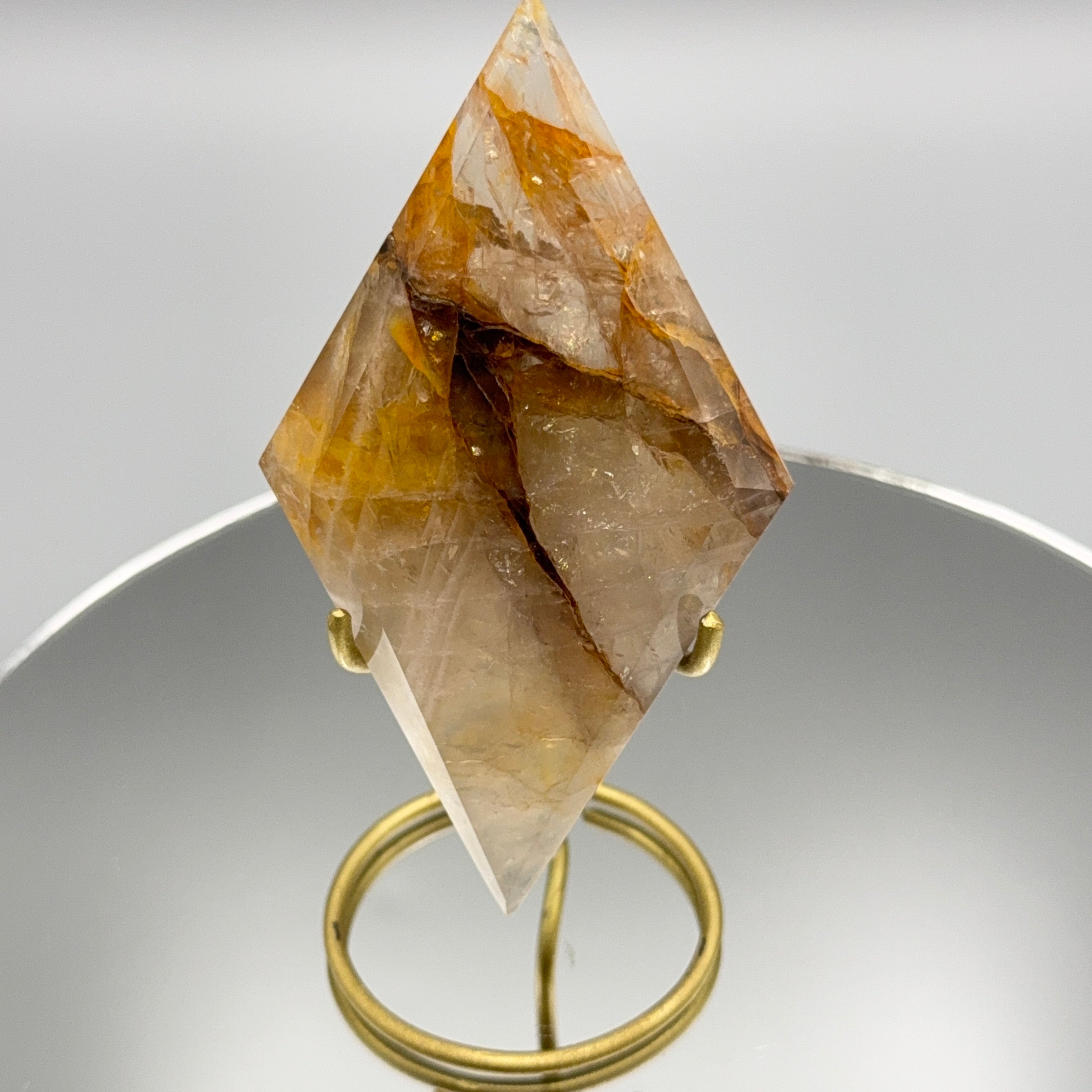 Golden Healer Raute auf Ständer – Gold