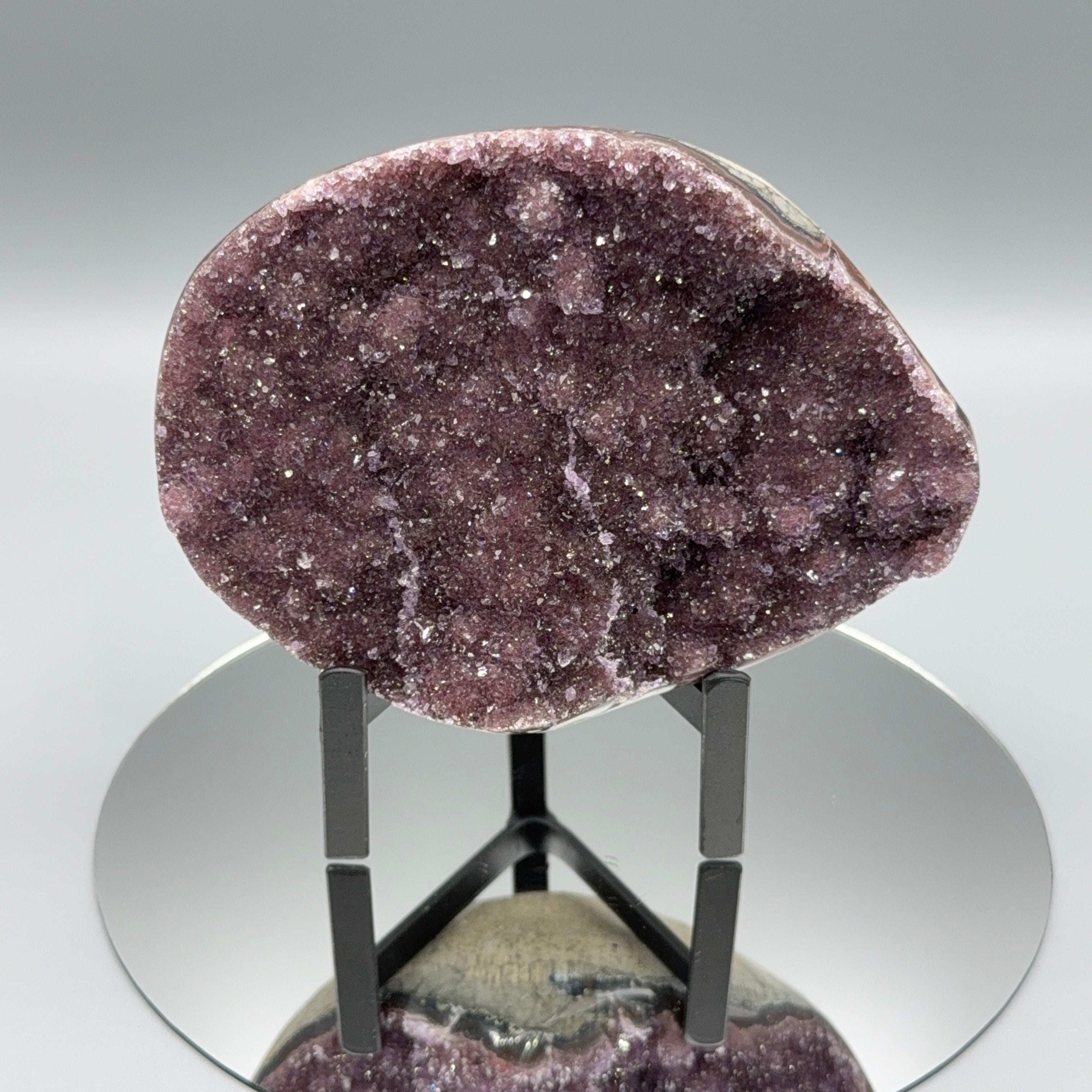 Amethyst auf Ständer