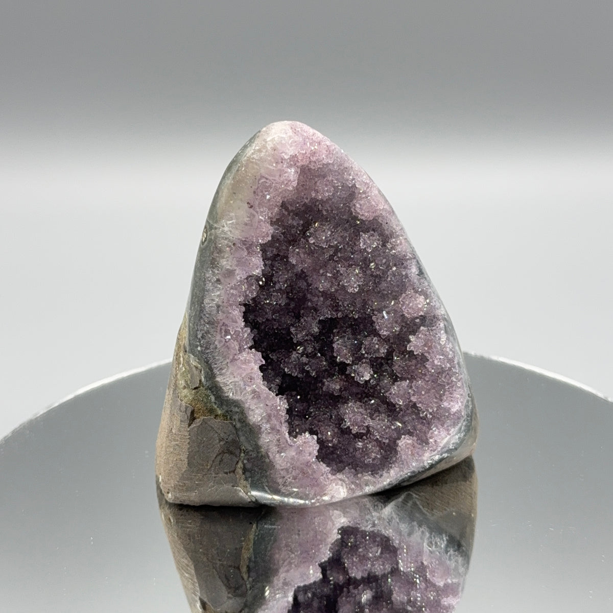 Galaxy Amethyst Cut Base