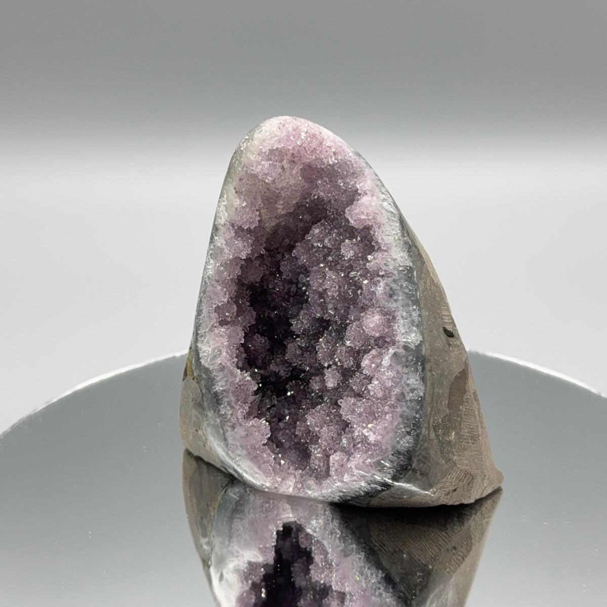 Galaxy Amethyst Cut Base