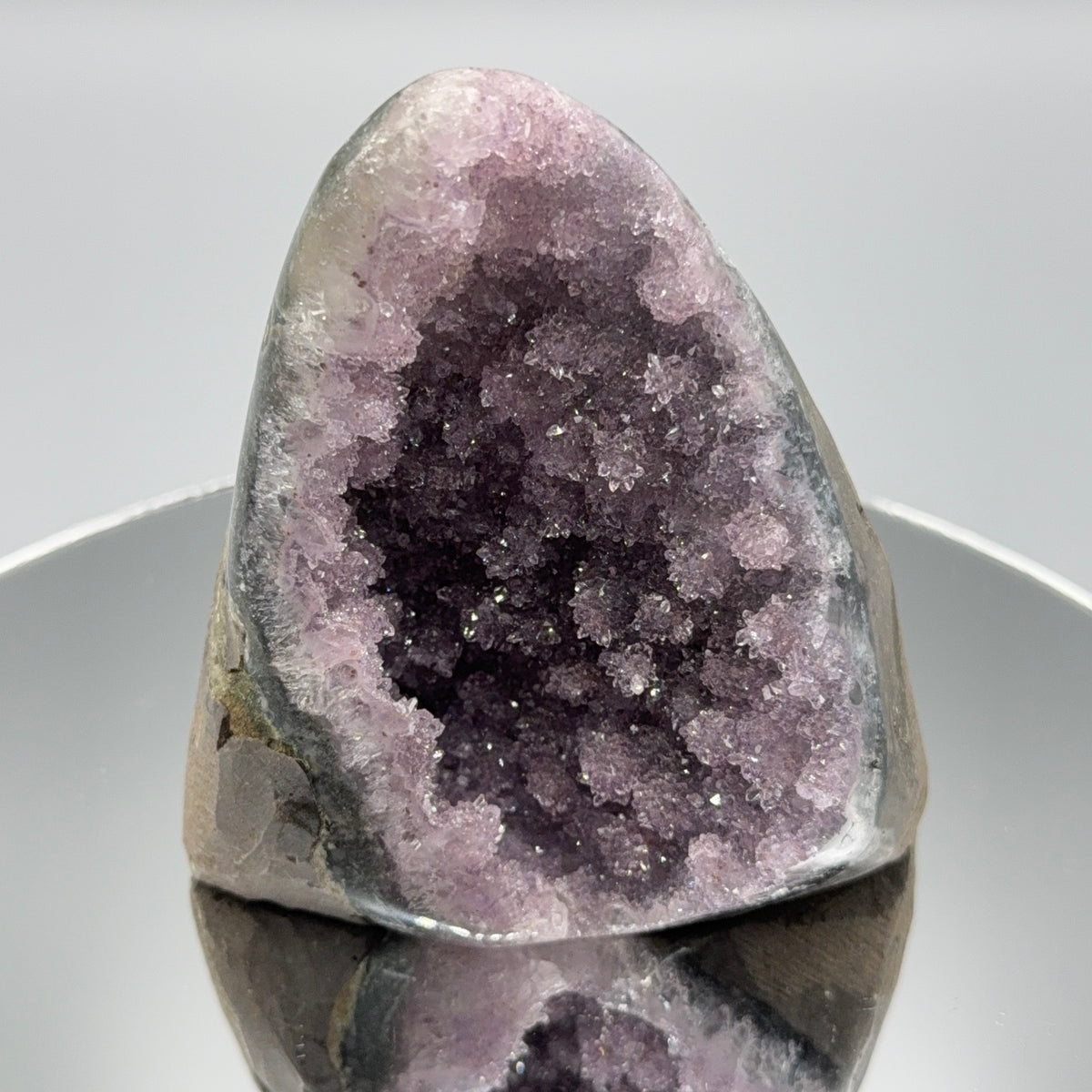Galaxy Amethyst Cut Base