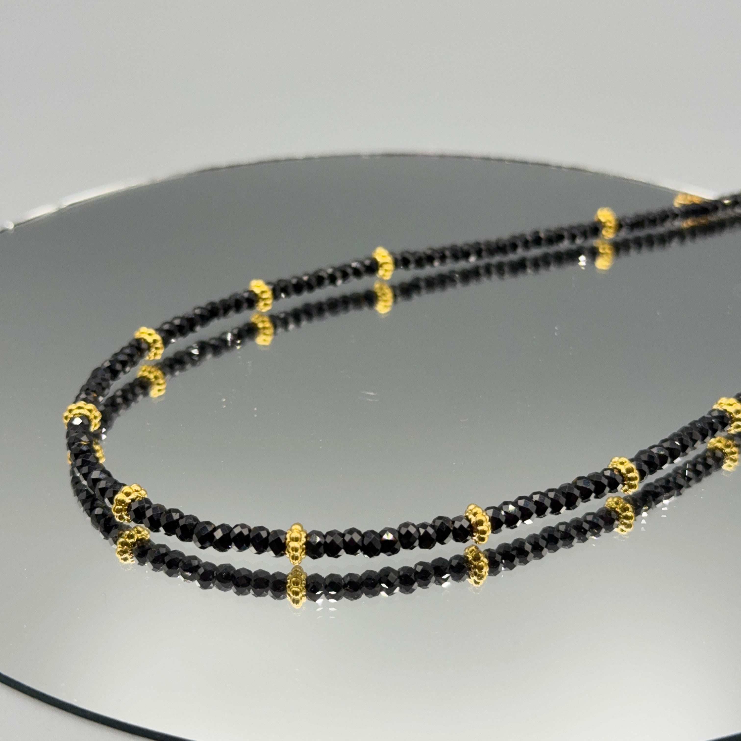 Schwarzer Turmalin Choker
