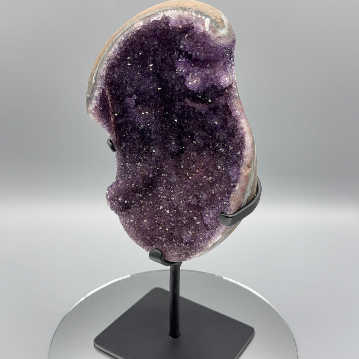 Amethyst auf Ständer