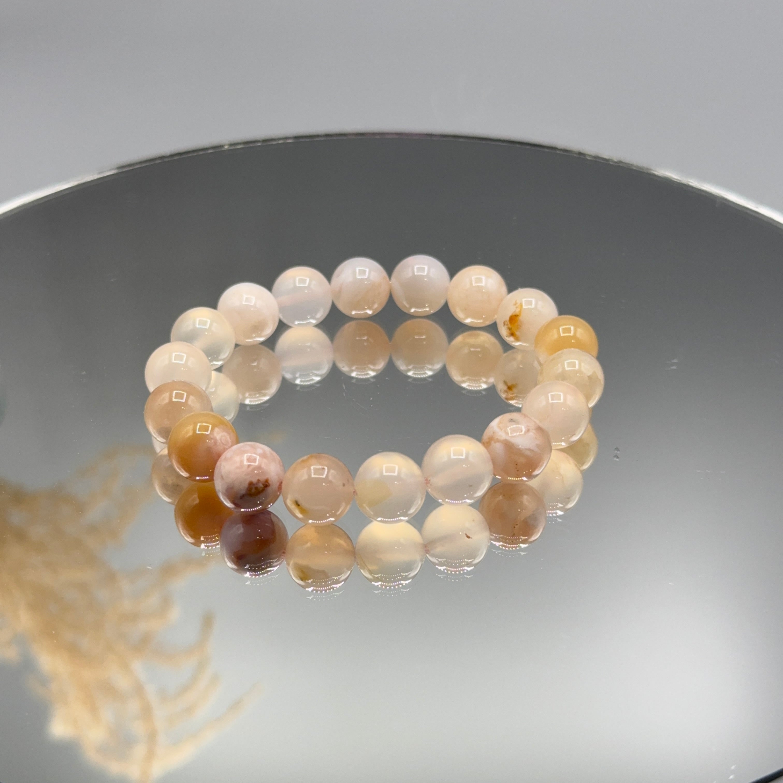 Krischblüten-Achat Armband